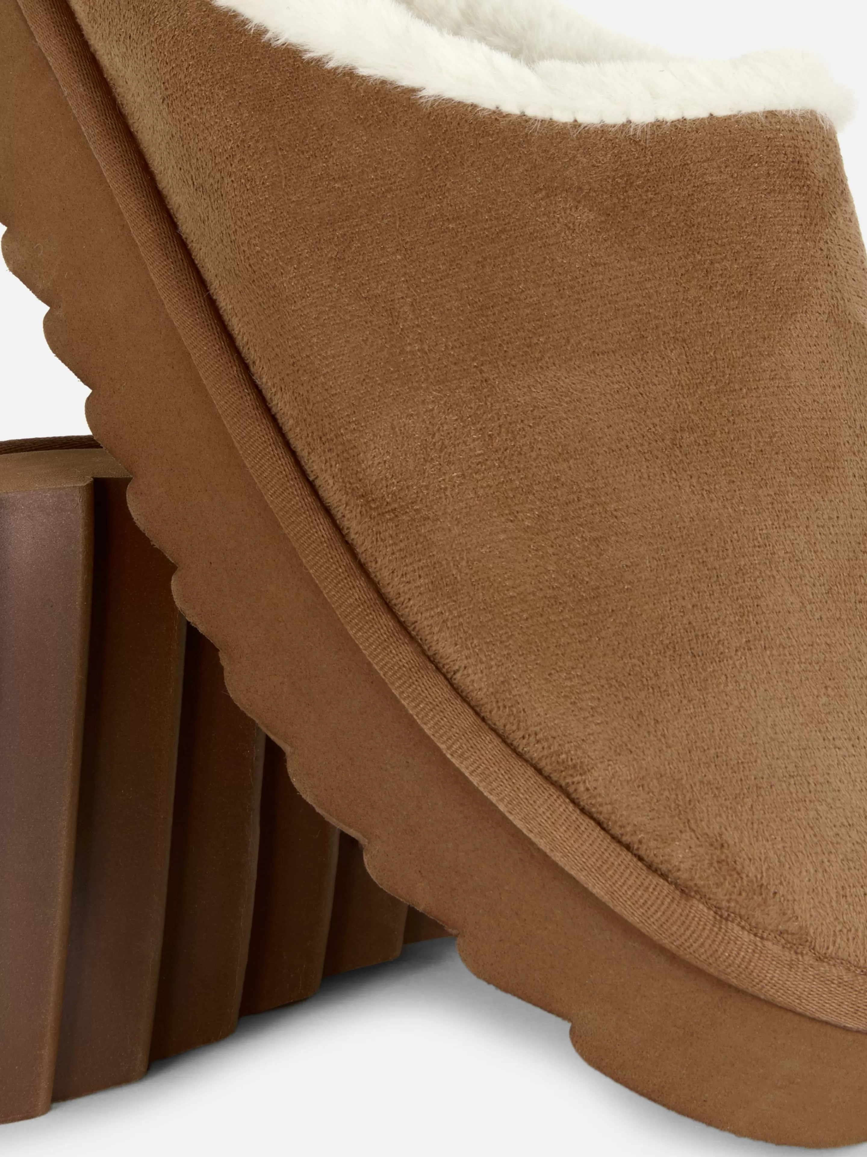 Mujer Primark Zapatillas De Estar En Casa | Zapatillas De Estar En Casa | Pantuflas Tipo Chinela Forradas De Pelo Sintético