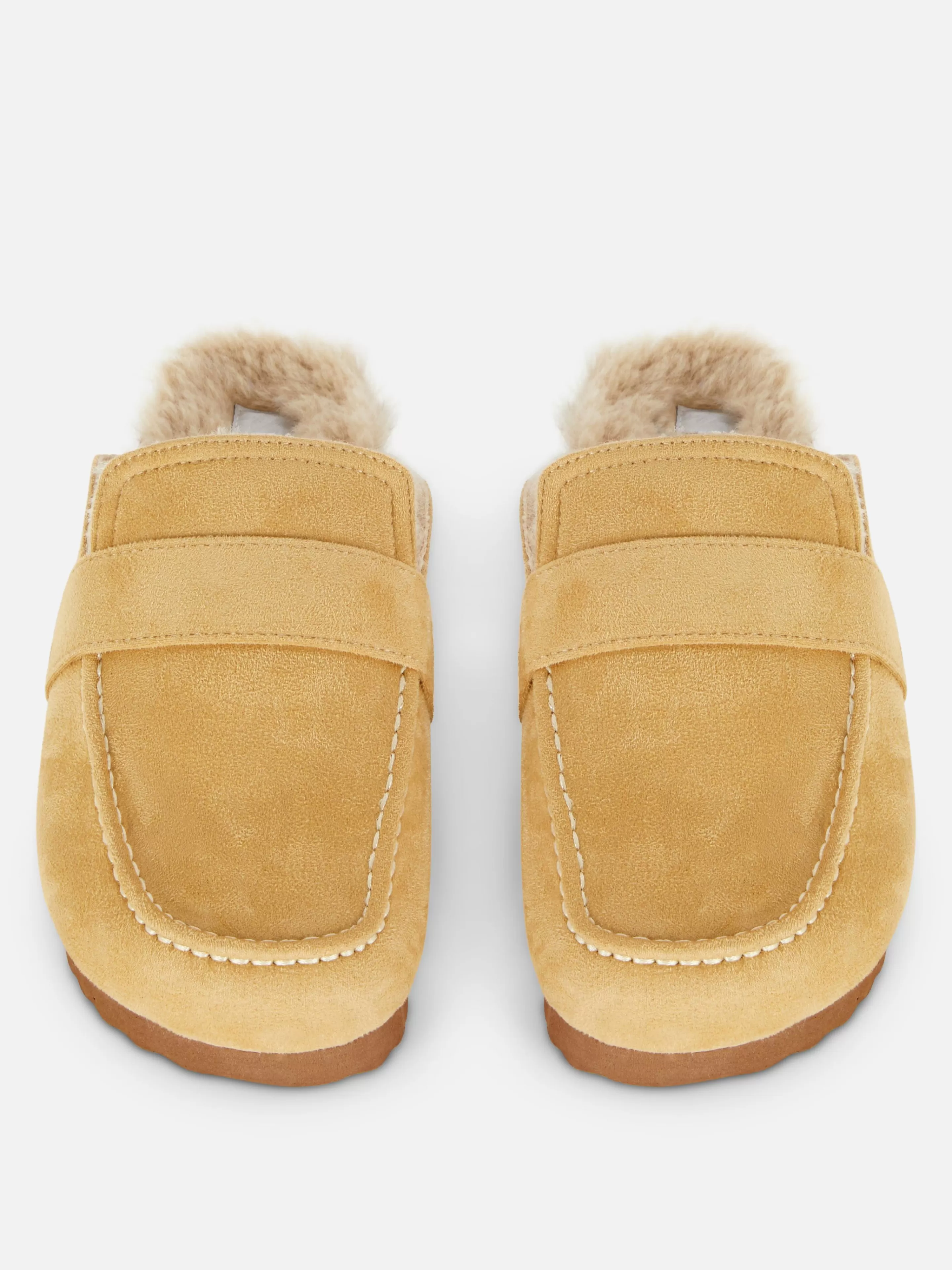 Mujer Primark Zapatillas De Estar En Casa | Zapatillas De Estar En Casa | Pantuflas Tipo Mocasín Con Forro De Pelo Sintético