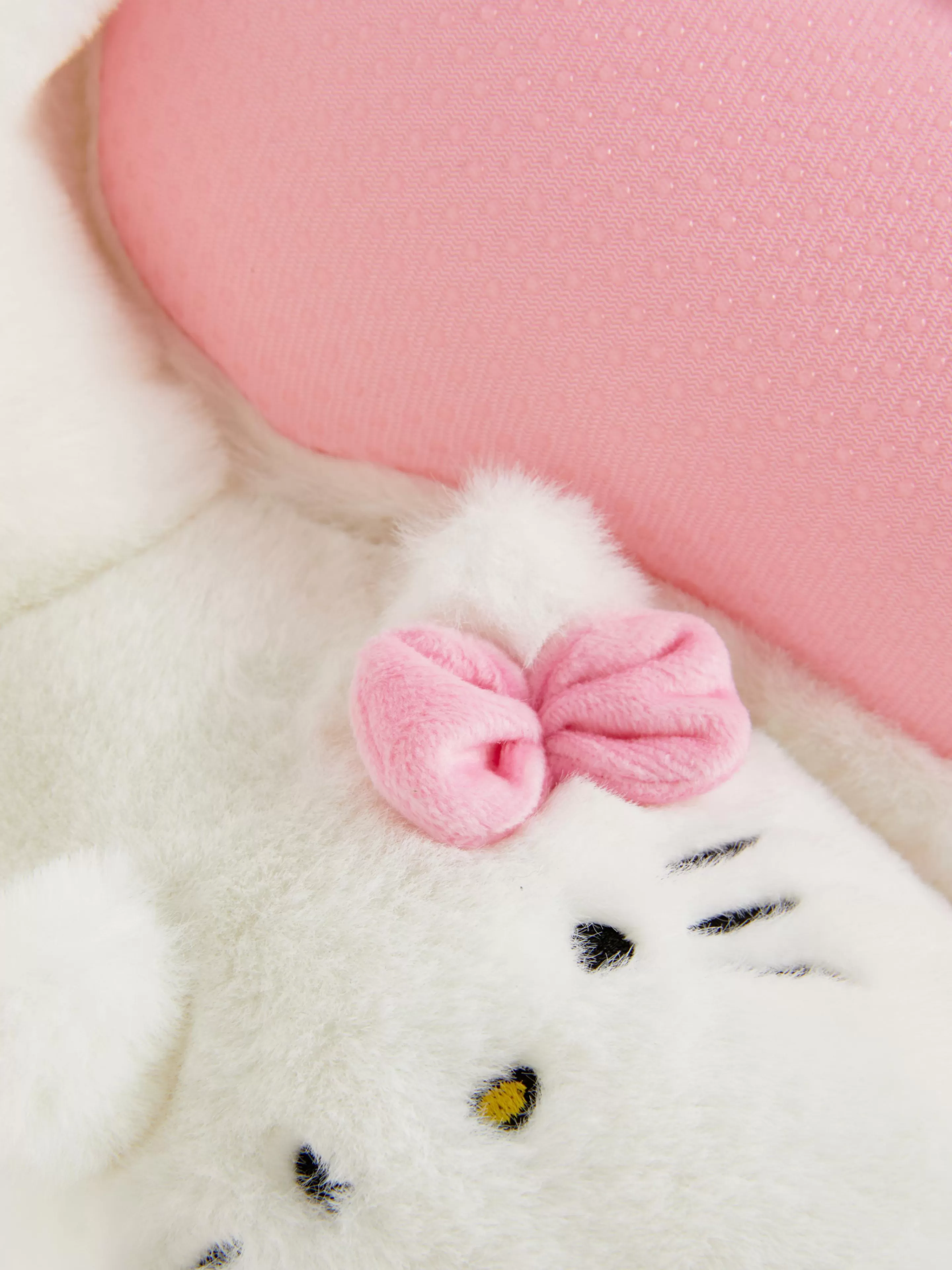 Mujer Primark Zapatillas De Estar En Casa | Zapatillas De Estar En Casa | Pantuflas Tipo Patuco De Felpa De Hello Kitty