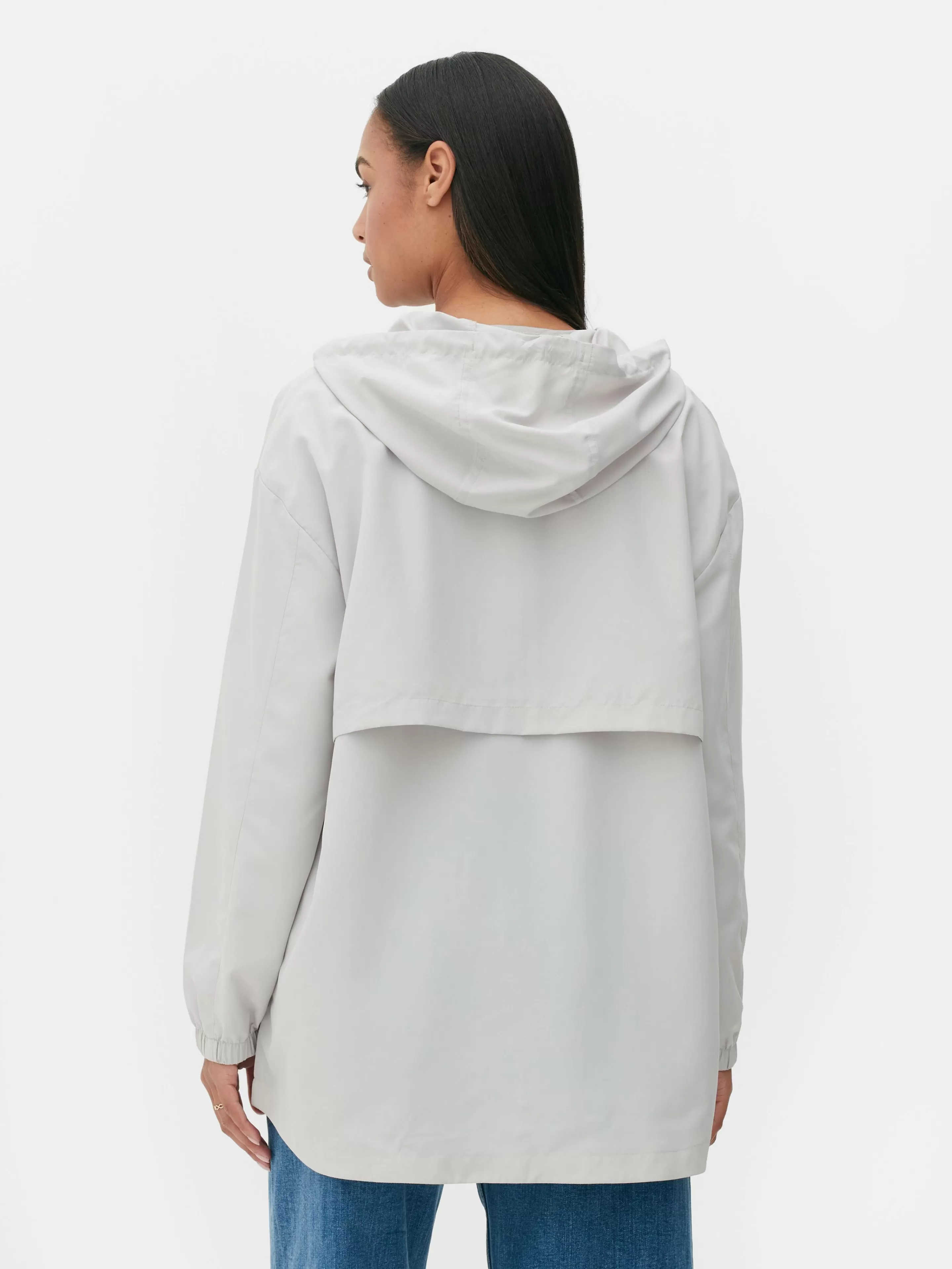 parka_impermeable_ligera_con_capucha_4-2.webp Mujer Primark Abrigos Y Chaquetas | Parka Impermeable Ligera Con Capucha