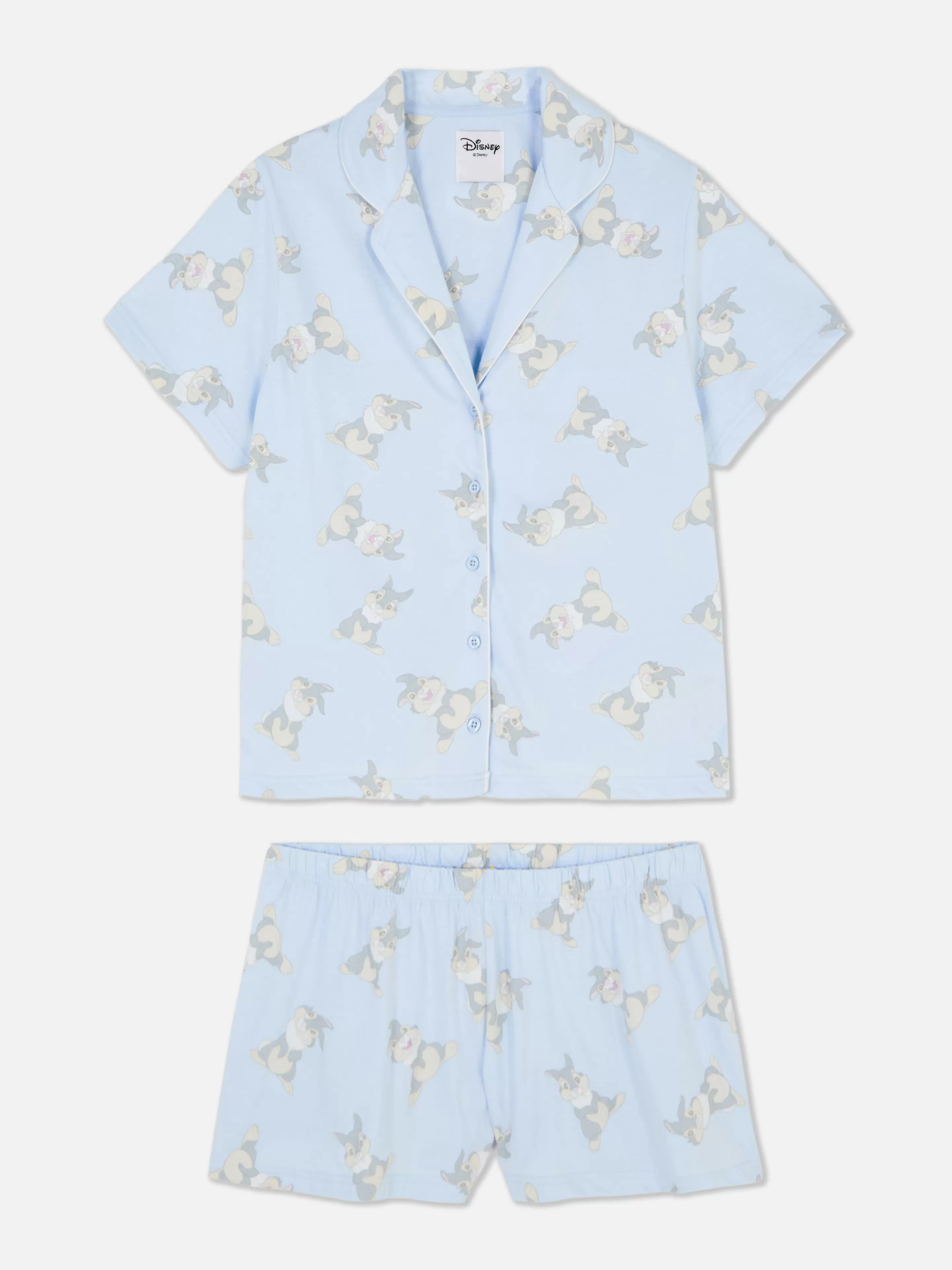 Mujer Primark Sets De Pijamas | Pijama De Manga Corta De Bambi Y Tambor De Disney