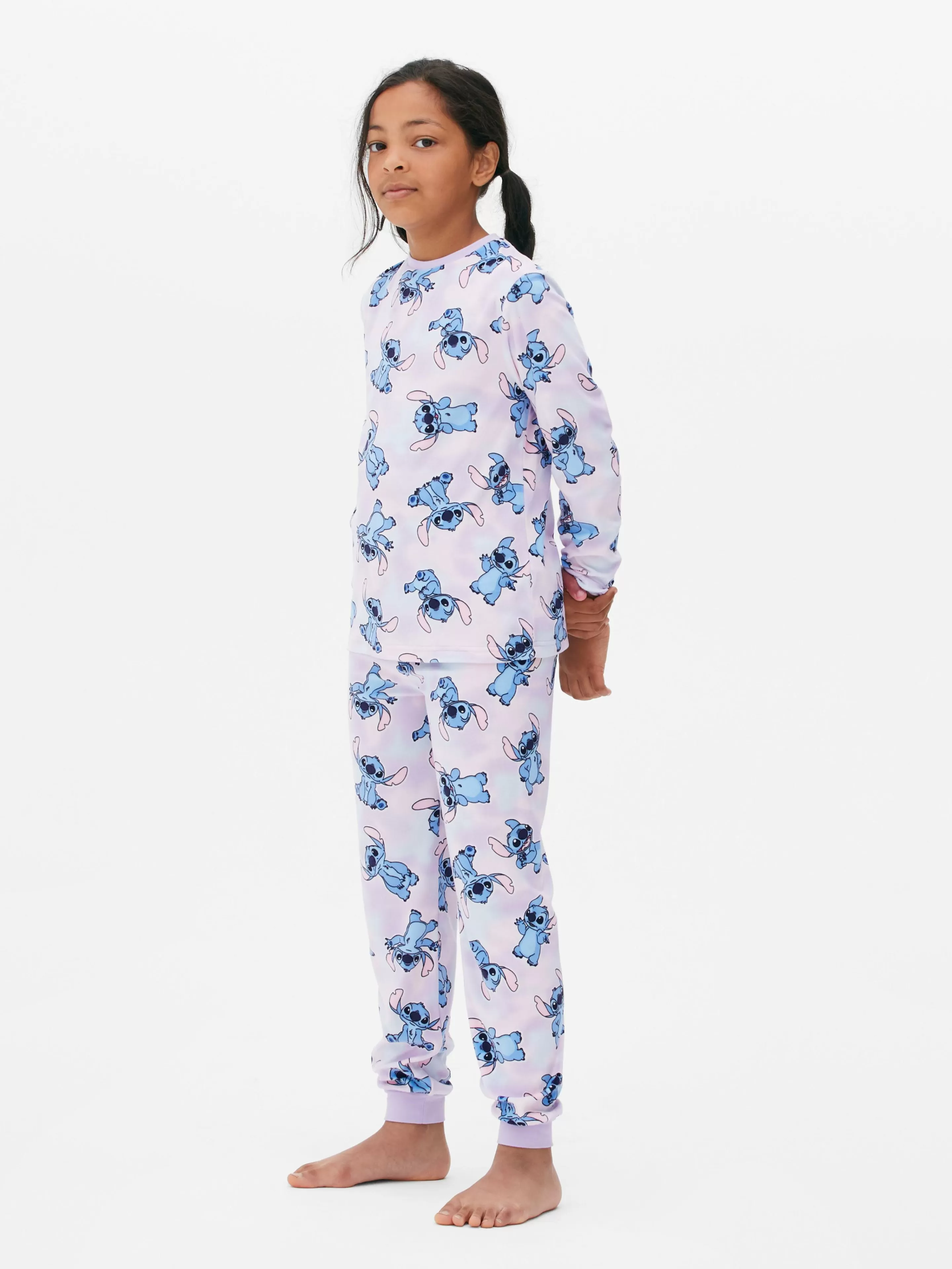 Niños Primark Pijamas Y Ropa Para Dormir | Pijama De Manga Larga De Lilo Y Stitch De Disney