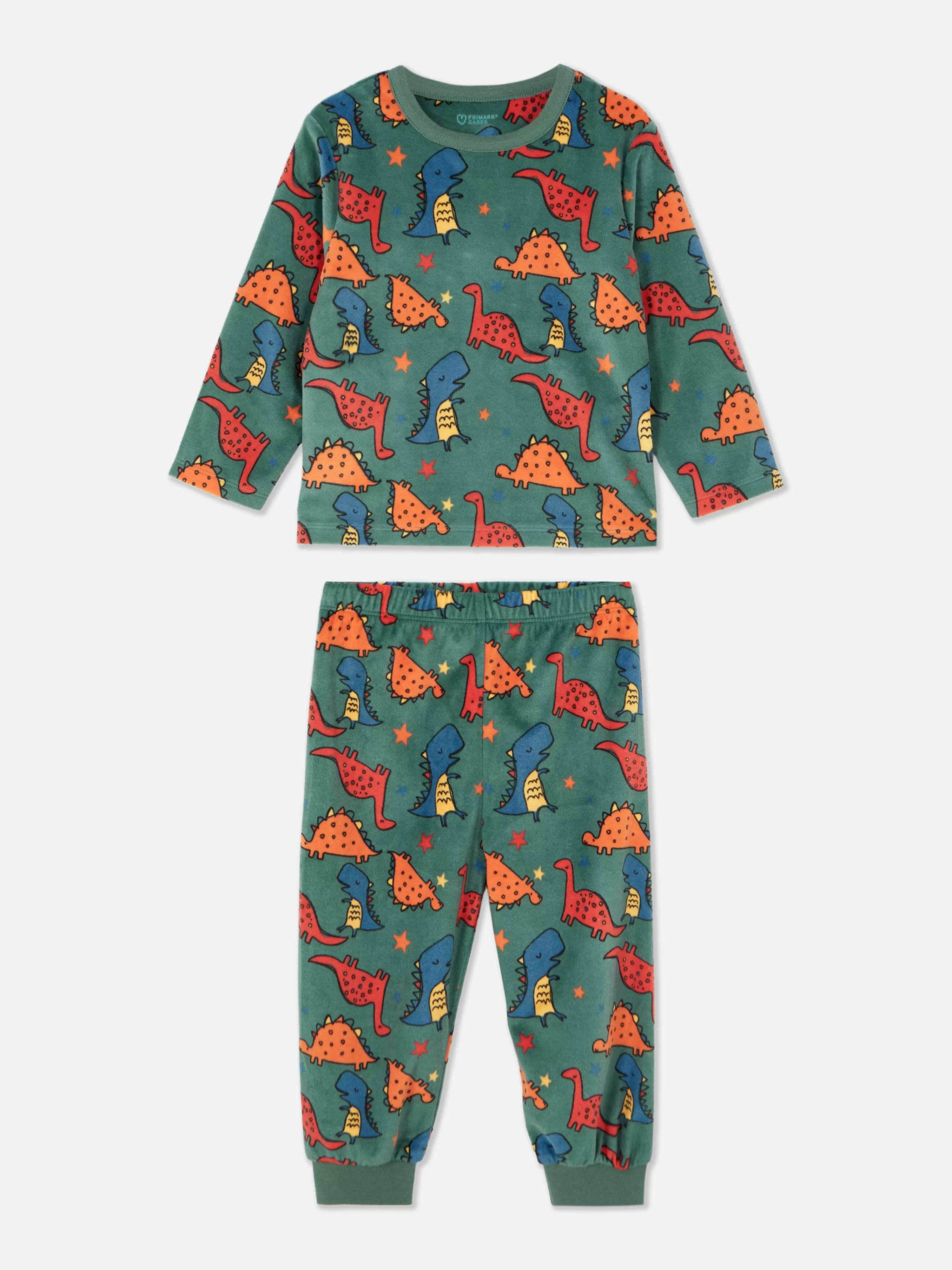 pijama_de_velvetn_con_estampado_grfico_3-1.webp Primark Pijamas Y Ropa Para Dormir | Pijama De Velvetón Con Estampado Gráfico