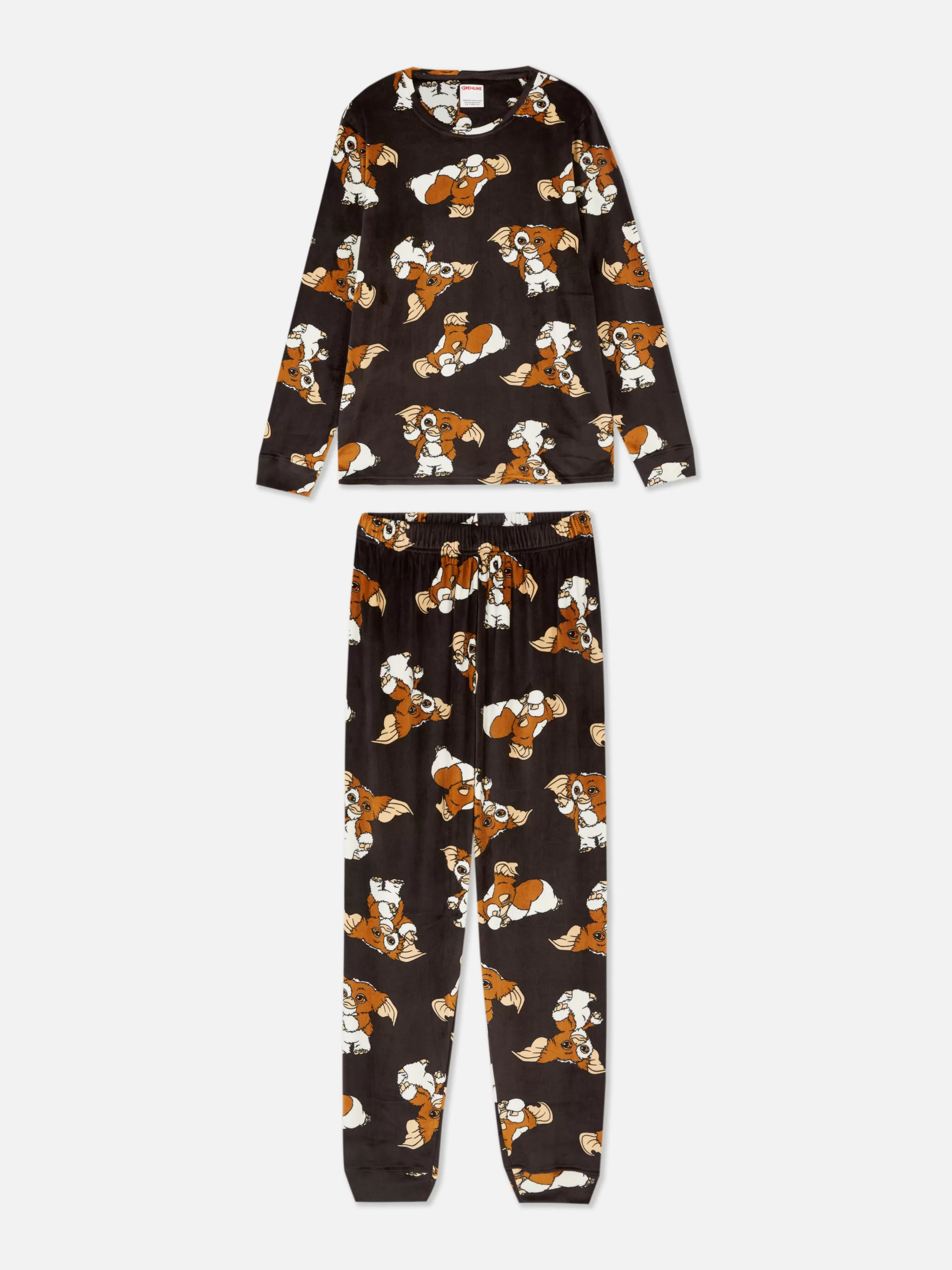 Mujer Primark Sets De Pijamas | Pijama Polar De Manga Larga De Gizmo De Warner Bros
