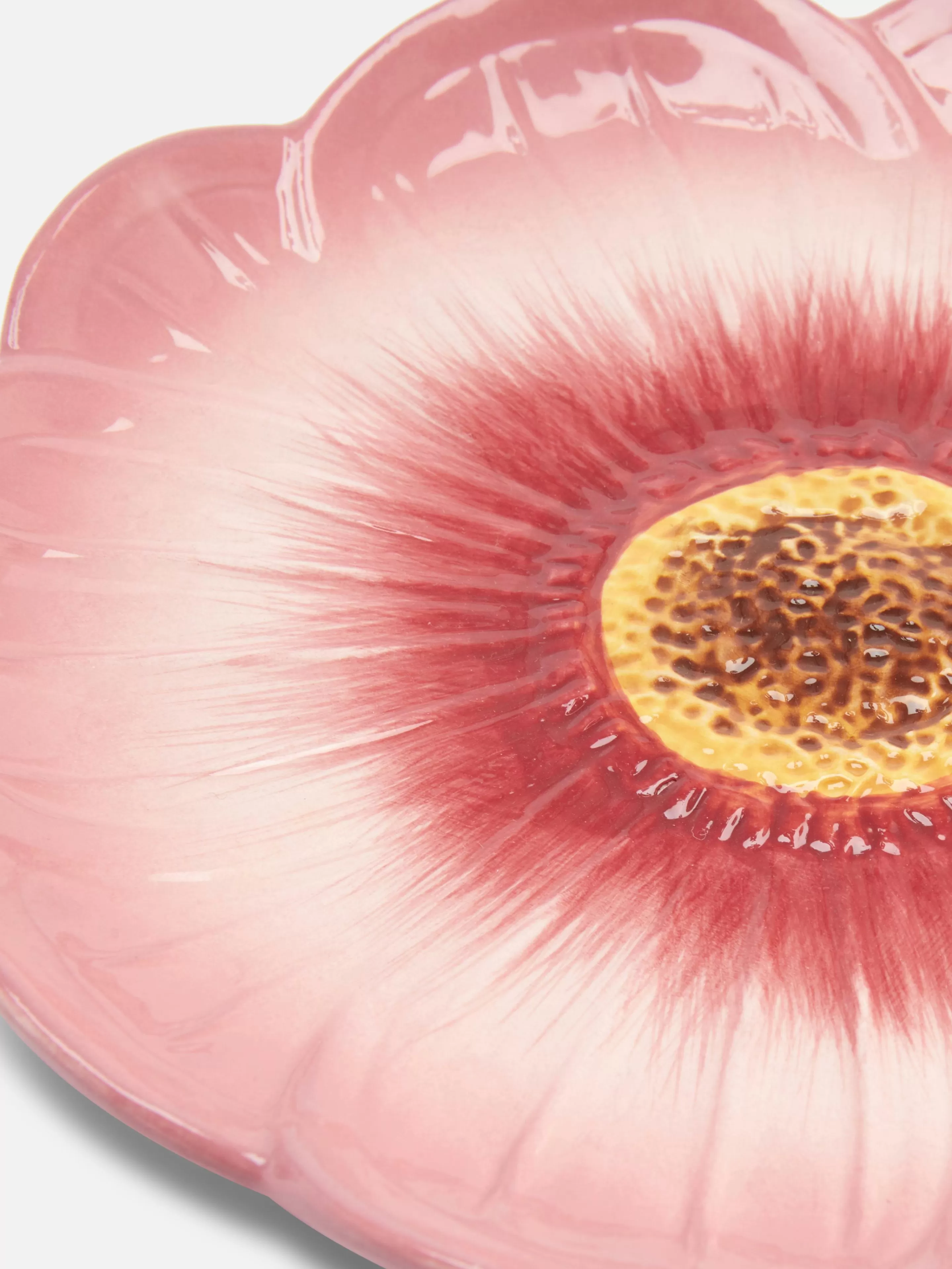 Primark Menaje | Platos, Fuentes Y Boles | Plato Auxiliar Con Textura Y Forma De Flor