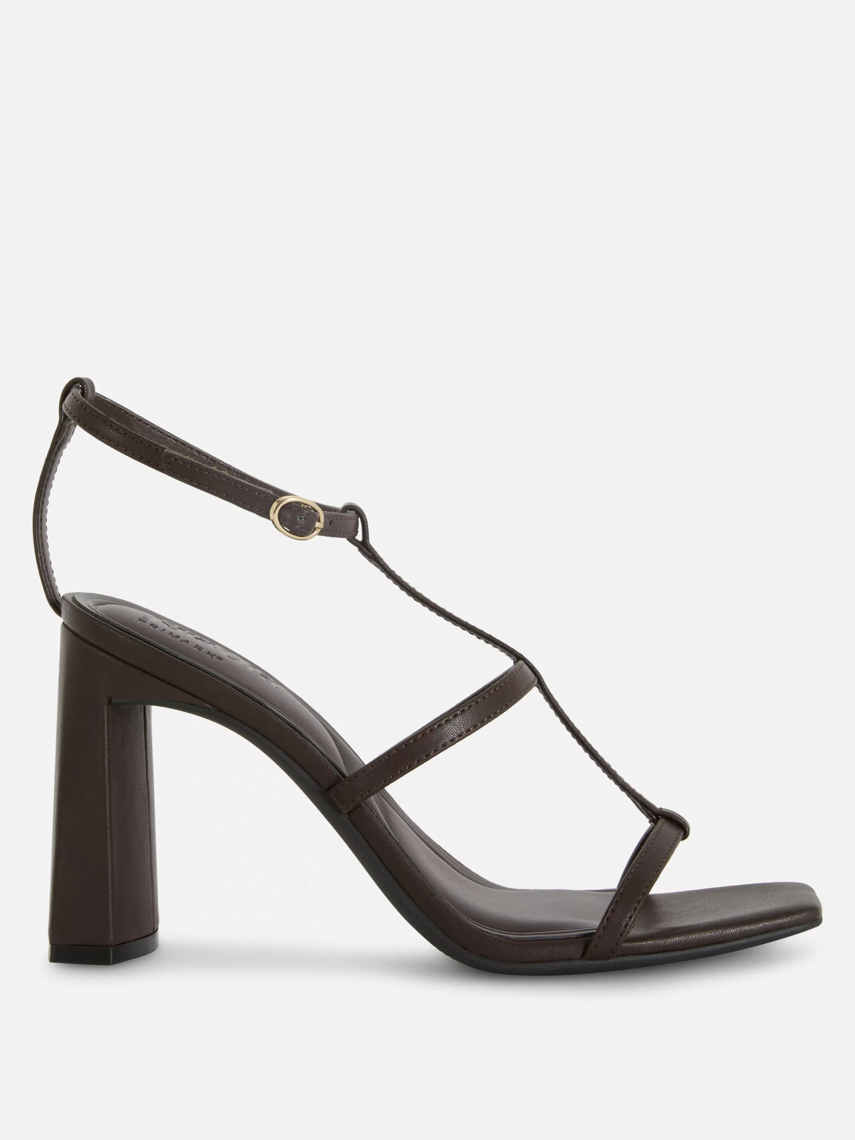 Mujer Primark Tacones | Sandalias En Con Tira En «T» Y Tacón De Rita Ora