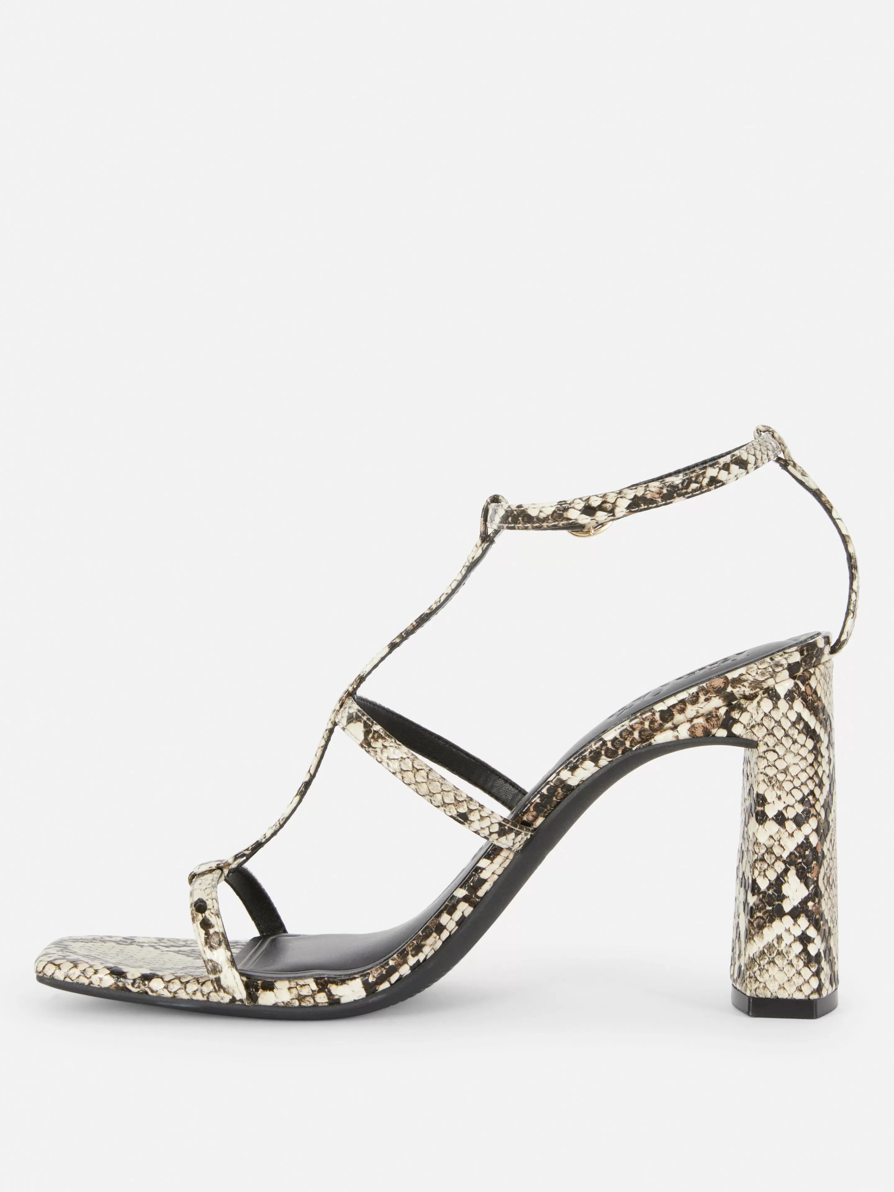 Mujer Primark Tacones | Sandalias En Con Tira En «T» Y Tacón De Rita Ora