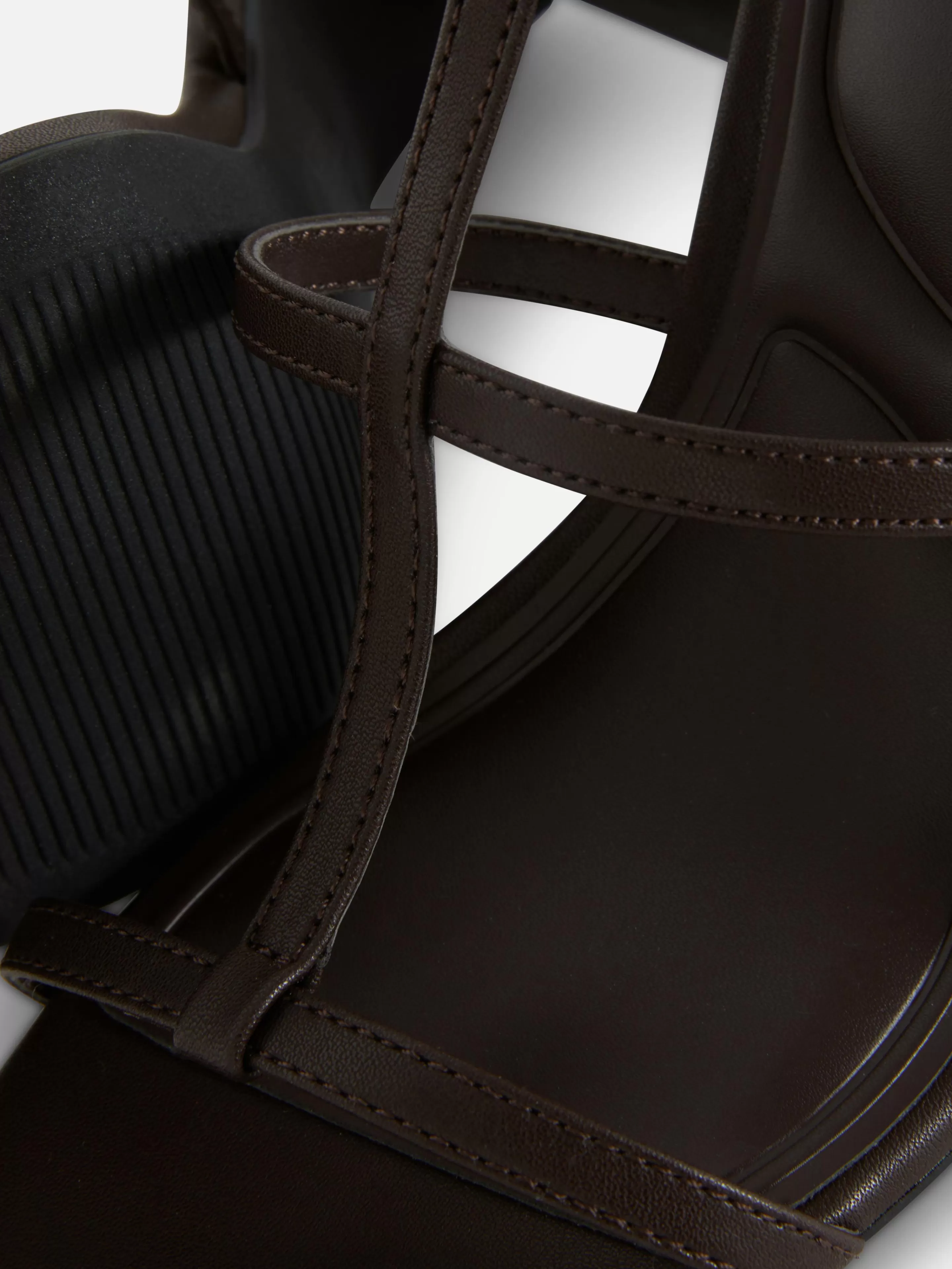 Mujer Primark Tacones | Sandalias En Con Tira En «T» Y Tacón De Rita Ora