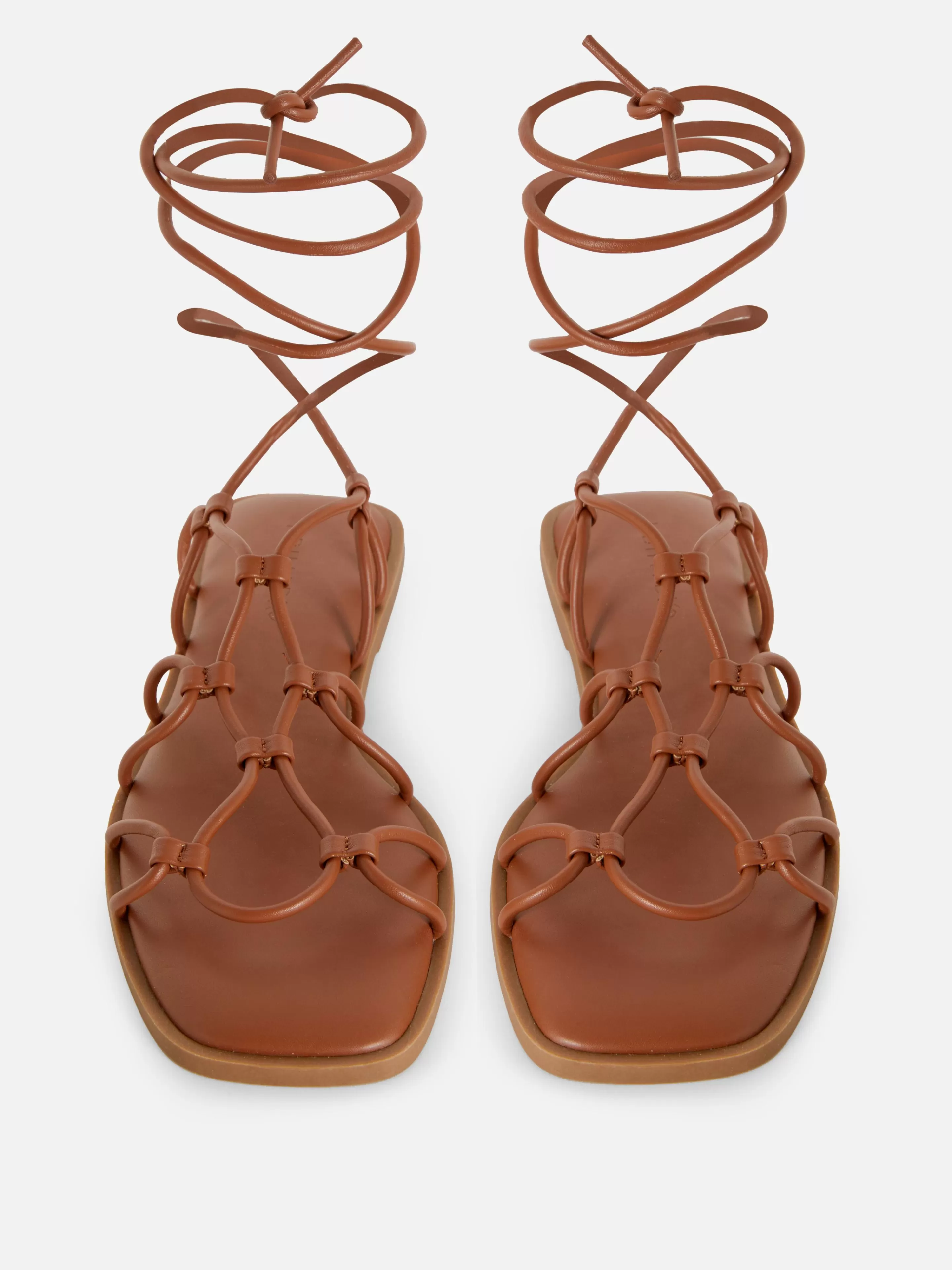 Mujer Primark Sandalias | Sandalias Tipo Gladiador Con Tiras