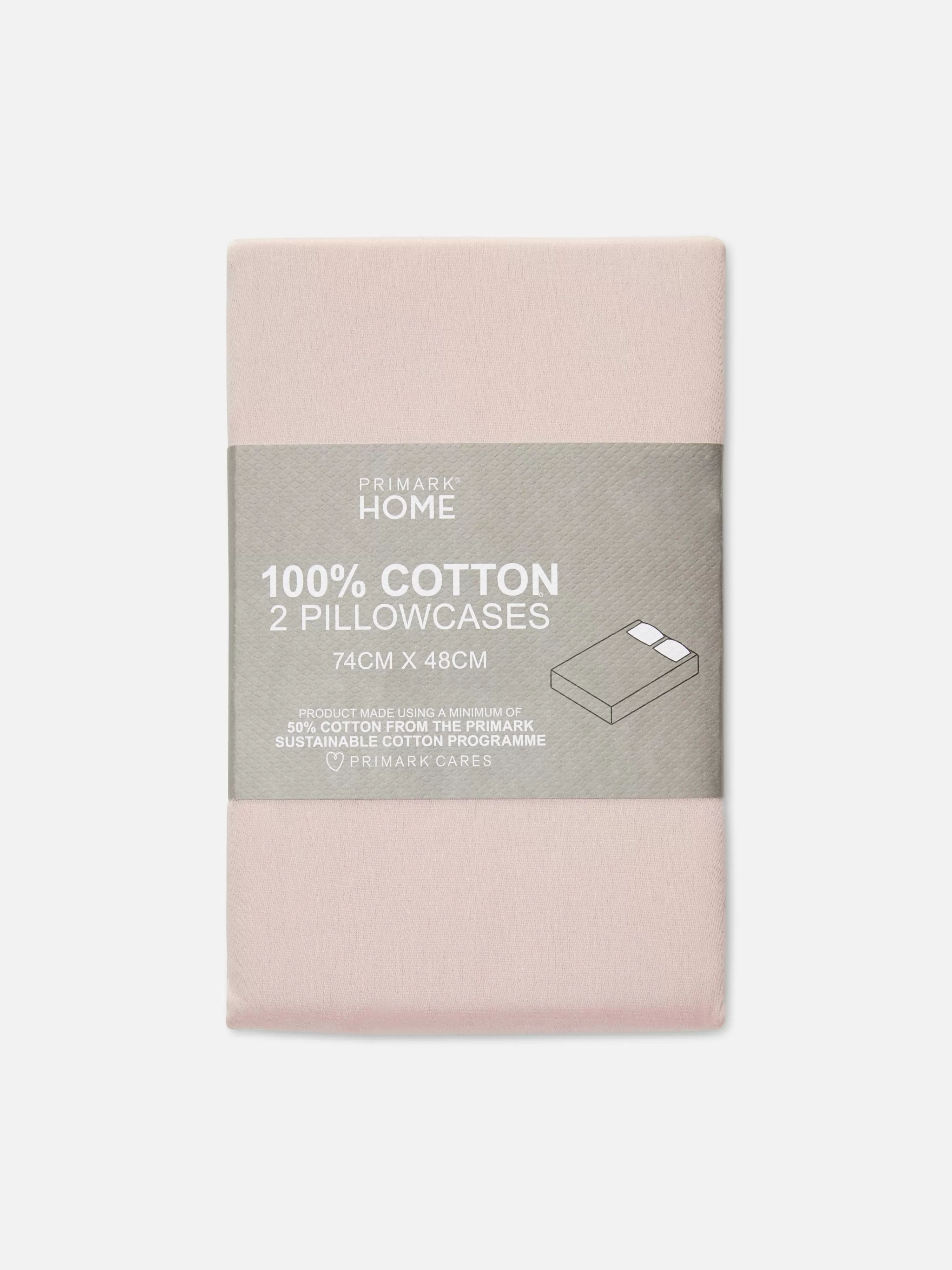 set_de_2_fundas_de_almohada_de_algodn_3.webp Primark Sábanas Y Fundas De Almohada | Set De 2 Fundas De Almohada De Algodón