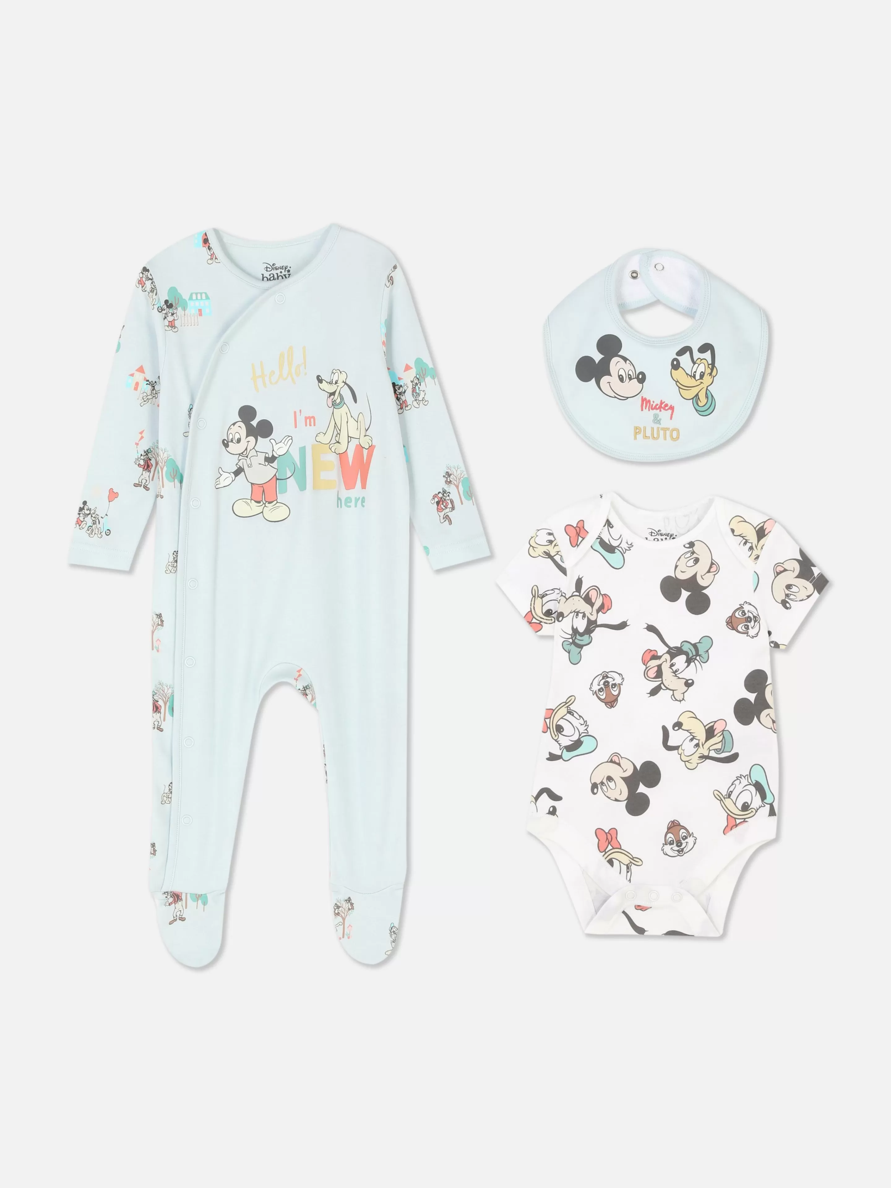 Primark Conjuntos Y Sets | Set De 3 Piezas De Mickey Mouse & Friends De Disney