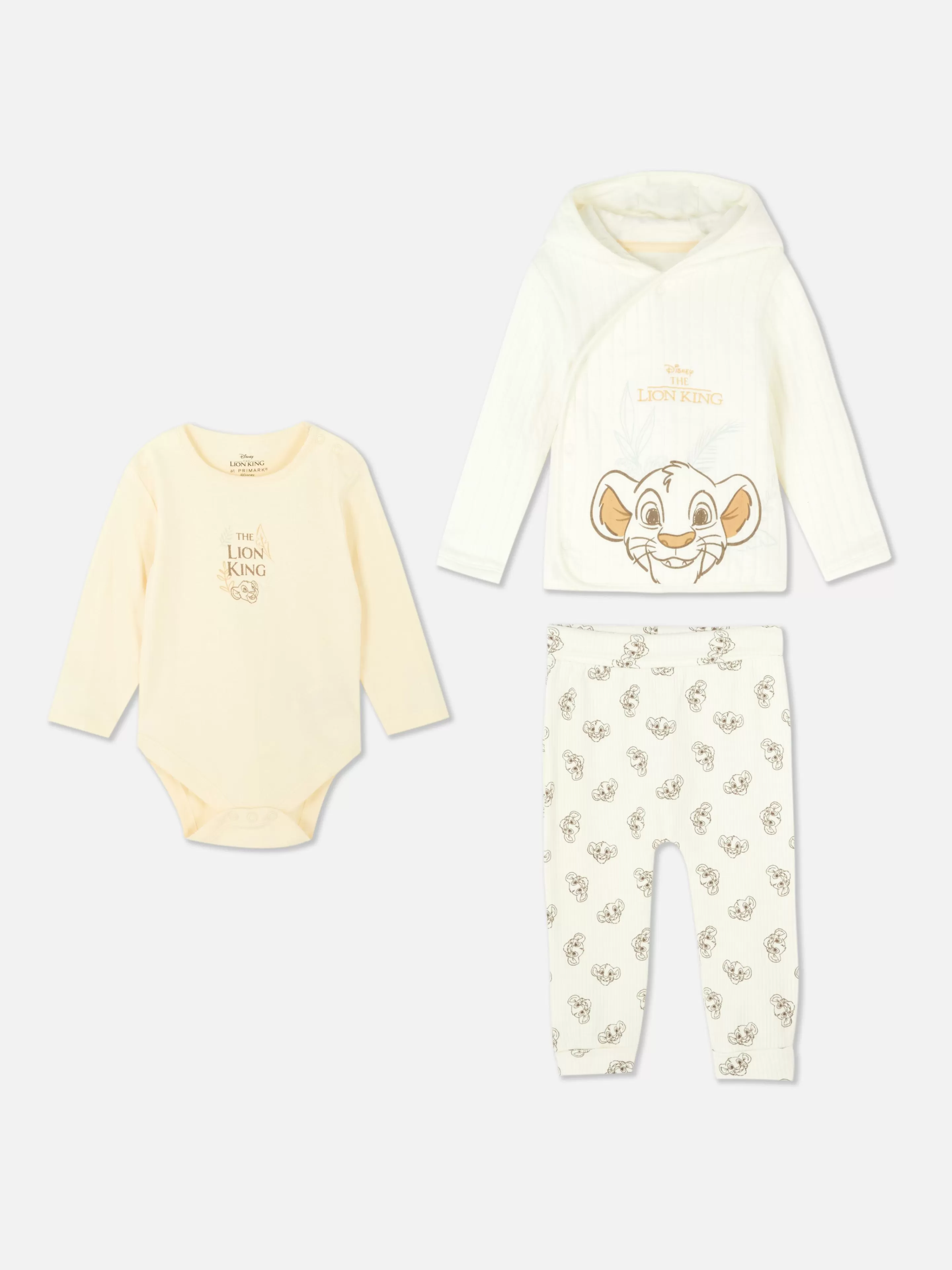 Primark Conjuntos Y Sets | Conjuntos Y Sets | Set De 3 Piezas Del 30.º Aniversario De El Rey León