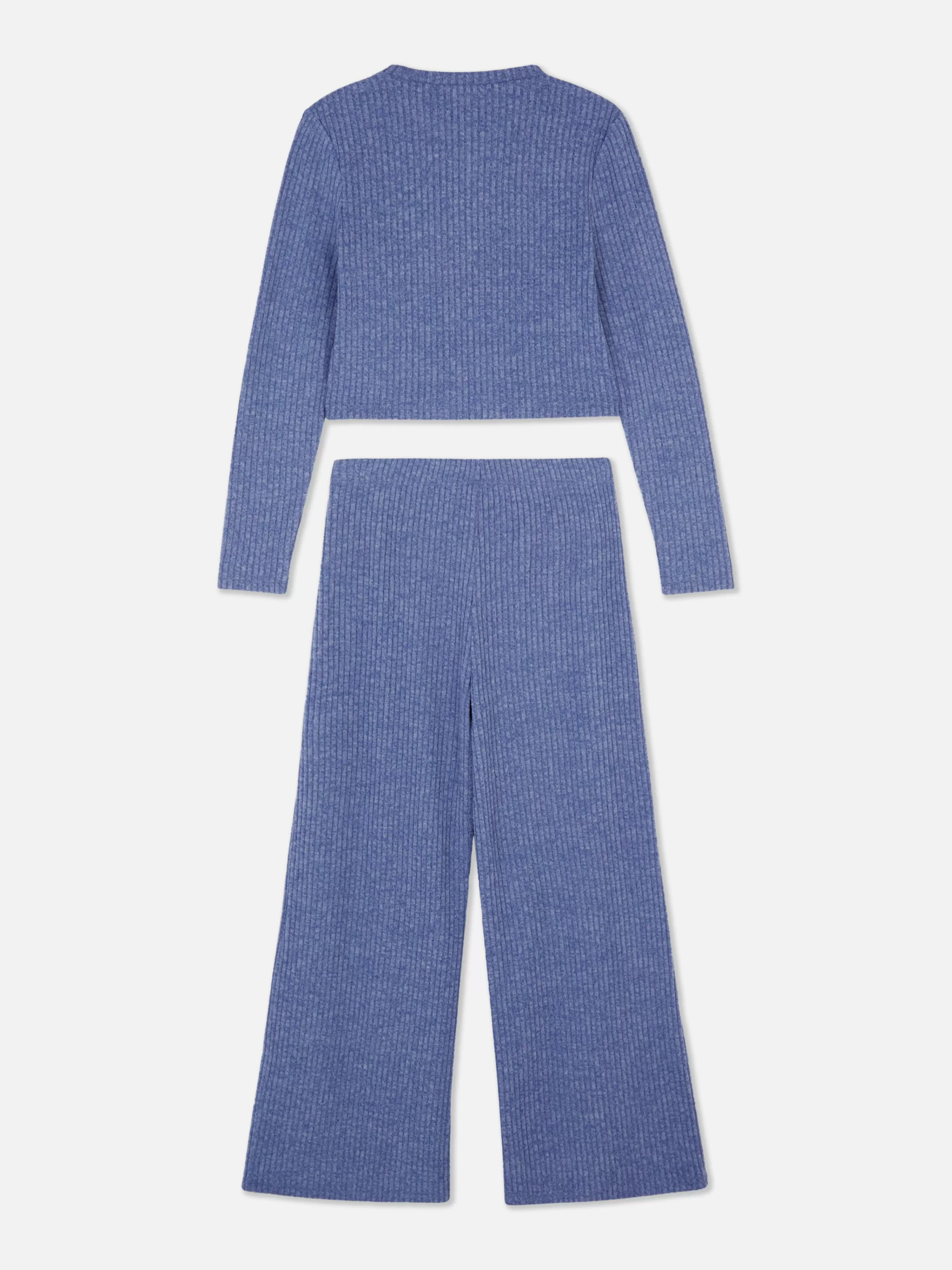 Niños Primark Conjuntos Y Sets | Set De Camiseta De Manga Larga Y Leggings De Canalé