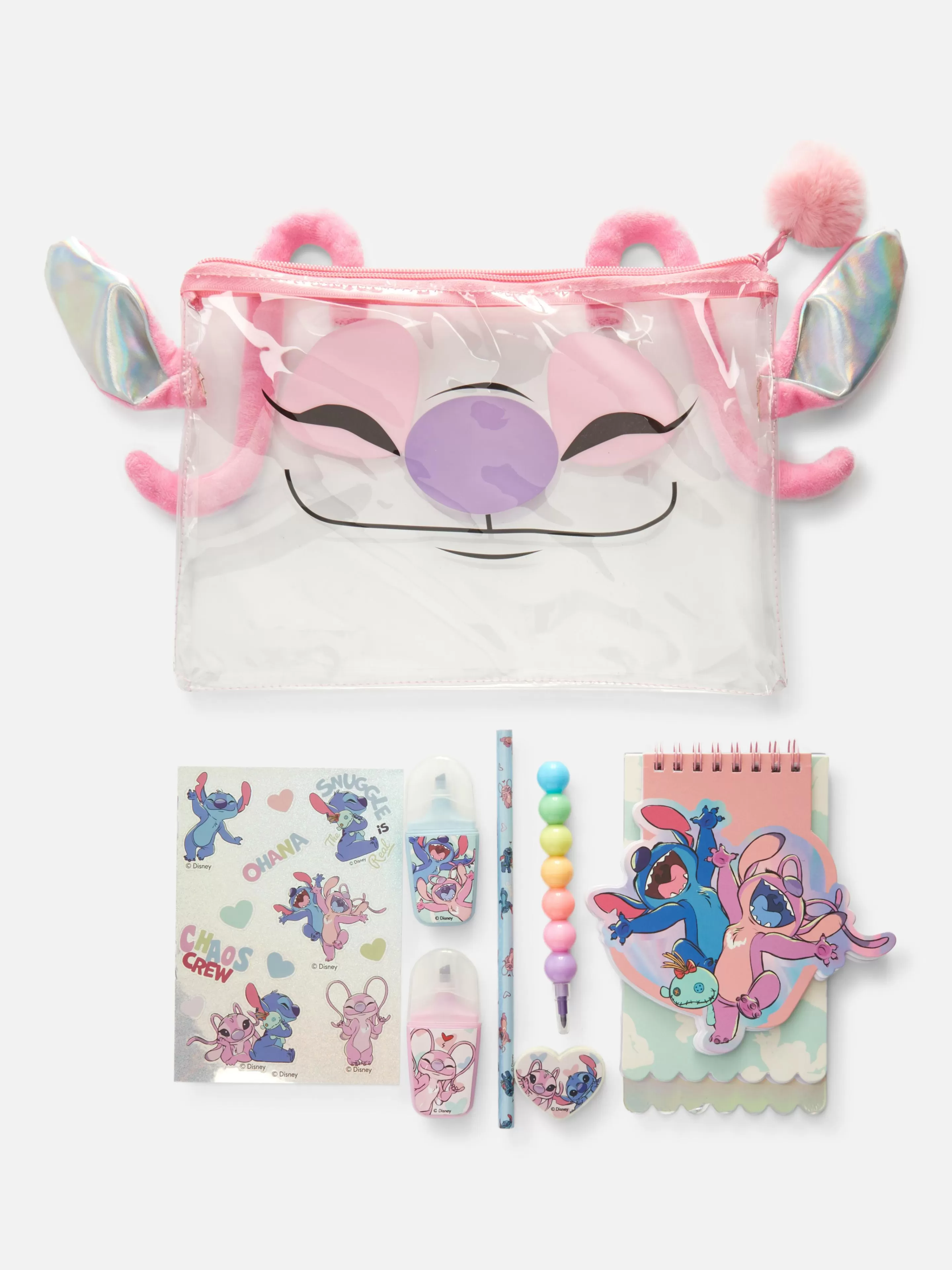 Niños Primark Cuadernos | Set De Escritorio De Ángel De Stitch De Disney