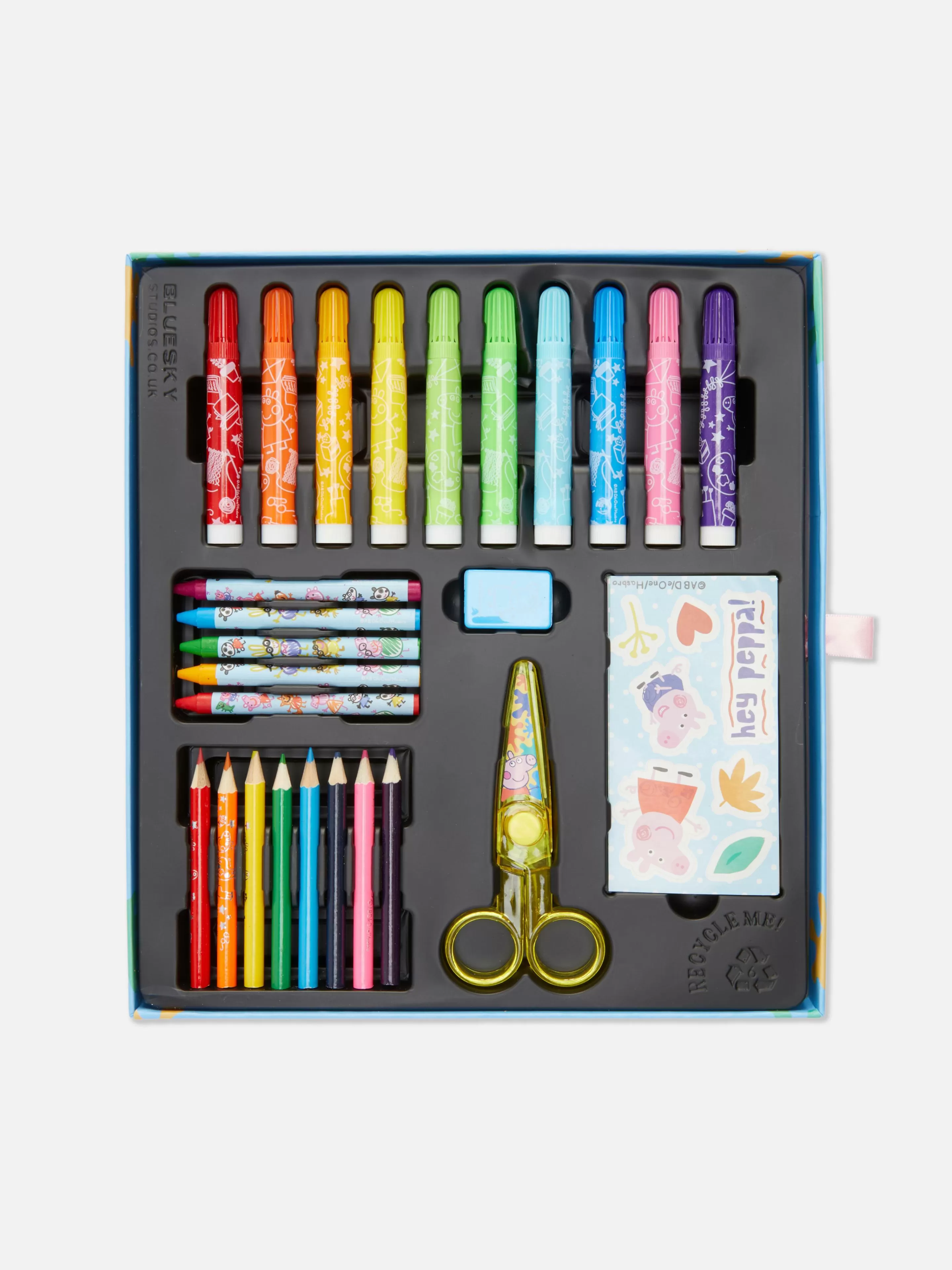 Niños Primark Bolígrafos Y Lápices | Set Para Colorear De Peppa Pig