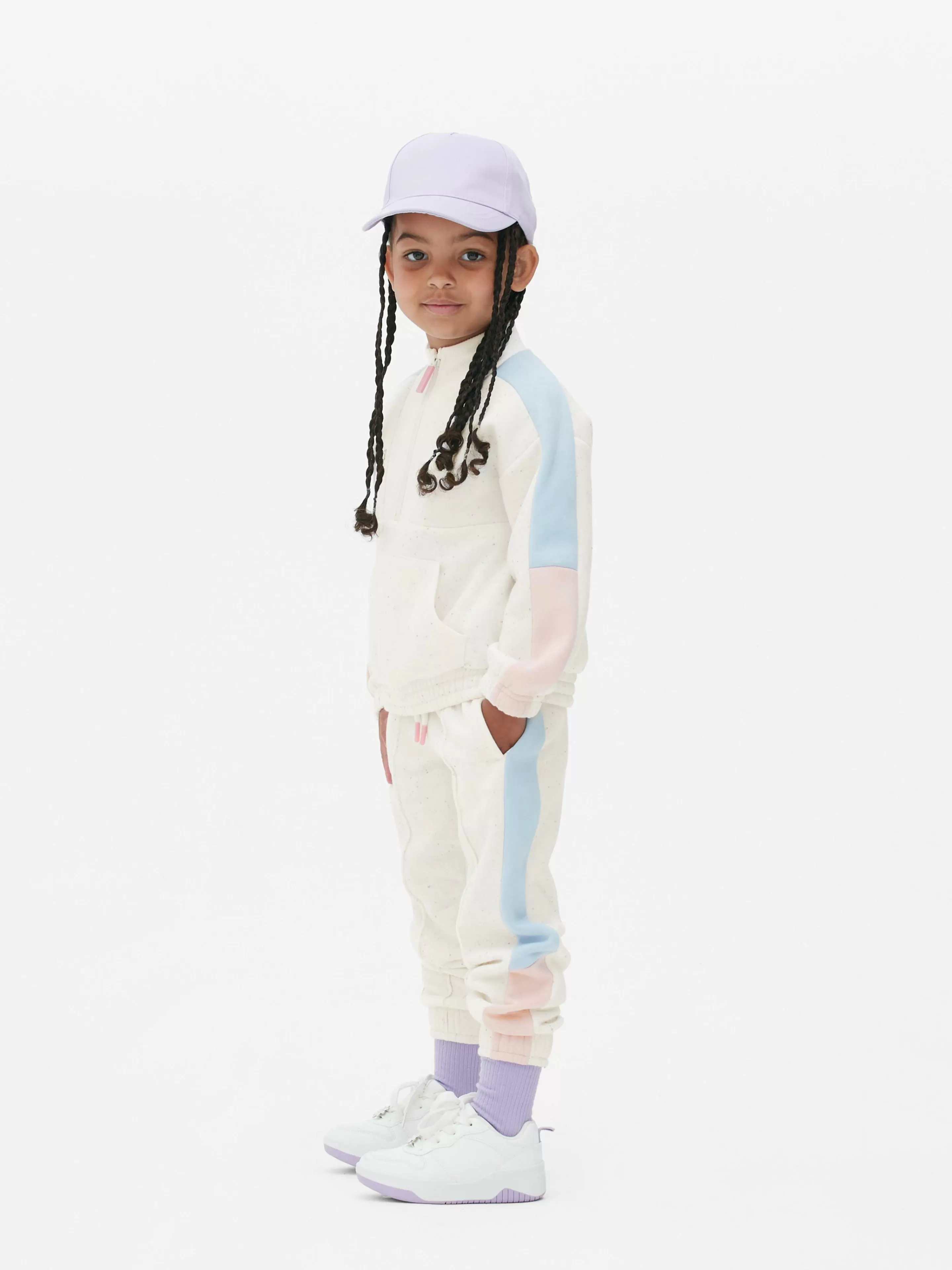 Niños Primark Sudaderas Con Y Sin Capucha | Sudadera Bicolor Con Media Cremallera