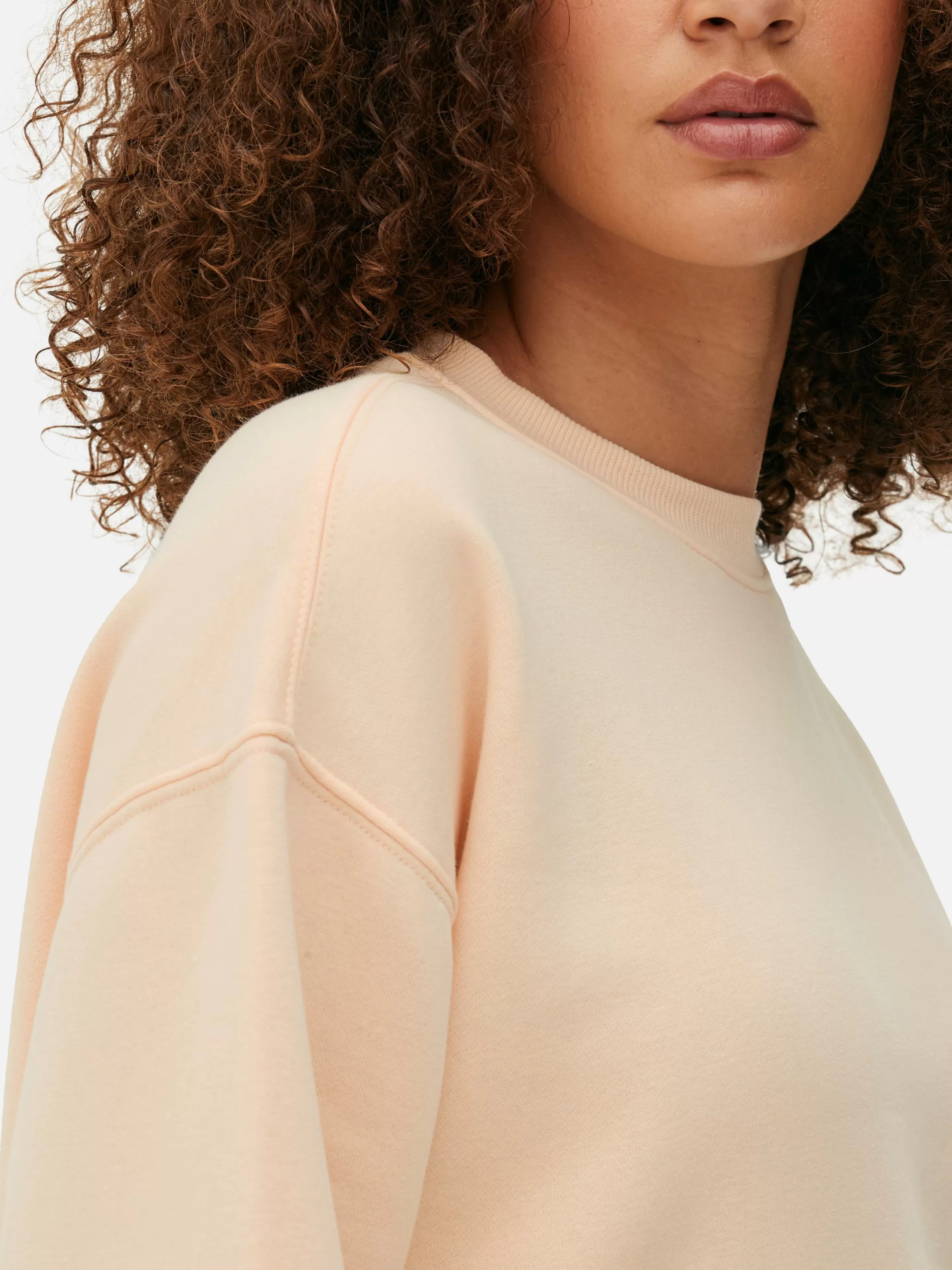 sudadera_bsica_de_cuello_redondo_3.webp Mujer Primark Sudaderas Con Y Sin Capucha | Sudadera Básica De Cuello Redondo