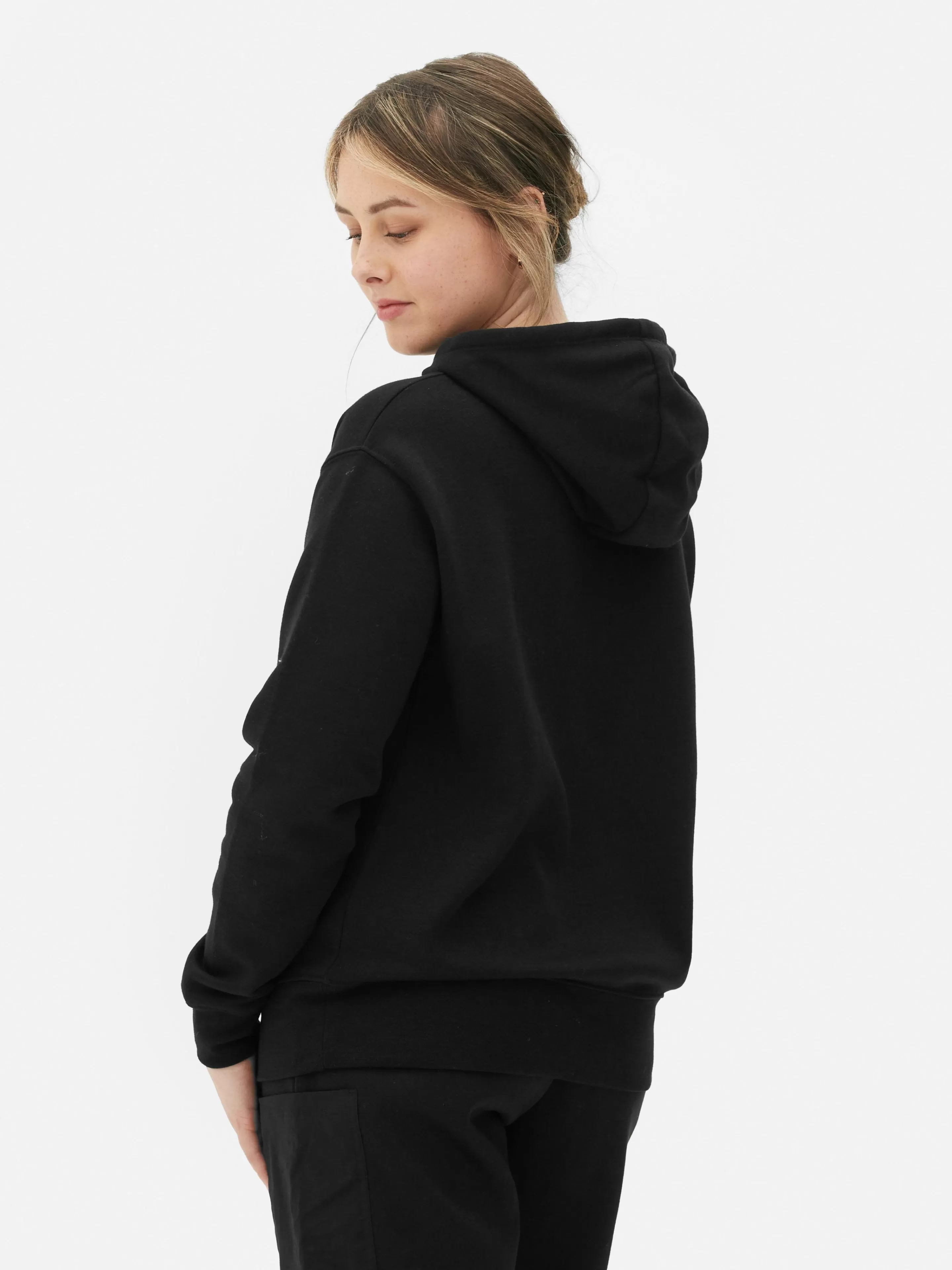 Mujer Primark Sudaderas Con Y Sin Capucha | Sudadera Con Capucha Básica Y Cordón De Ajuste
