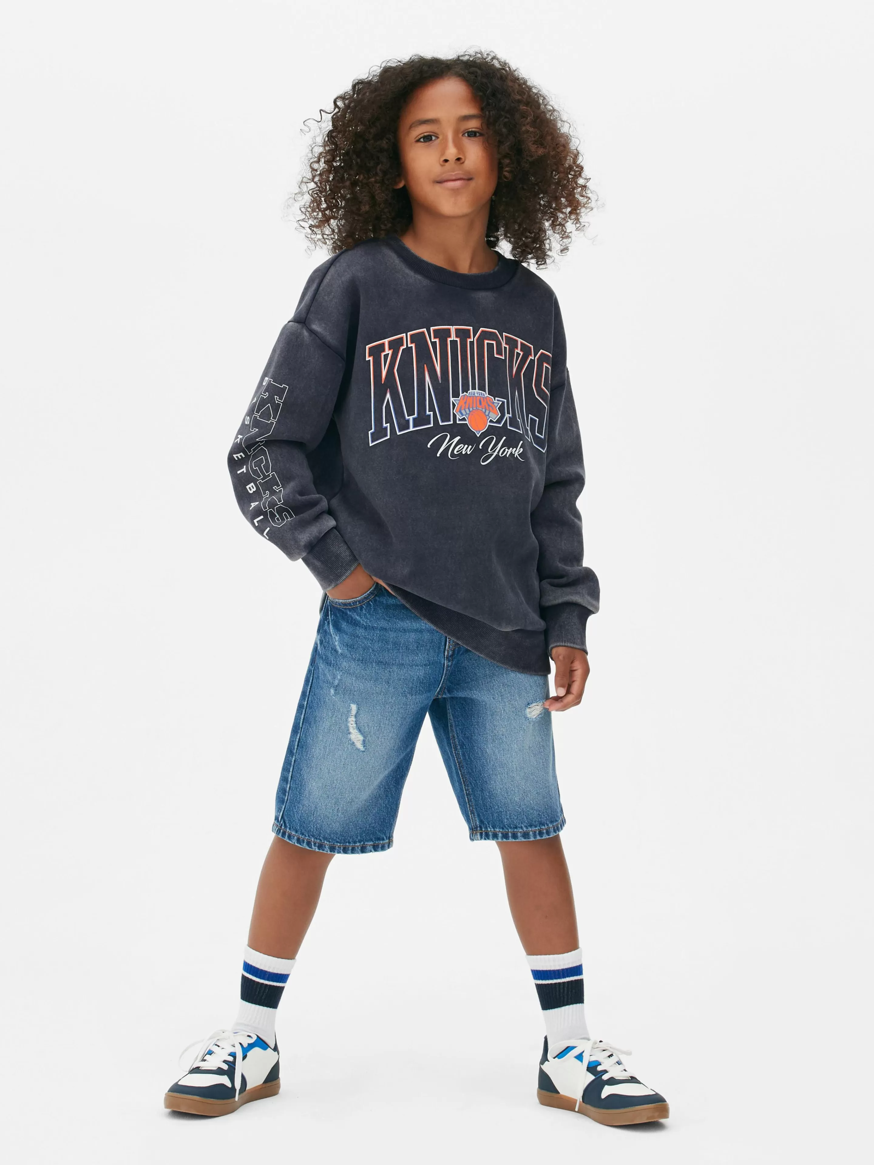 Niños Primark Sudaderas Con Y Sin Capucha | Sudadera De Los New York Knicks De La NBA