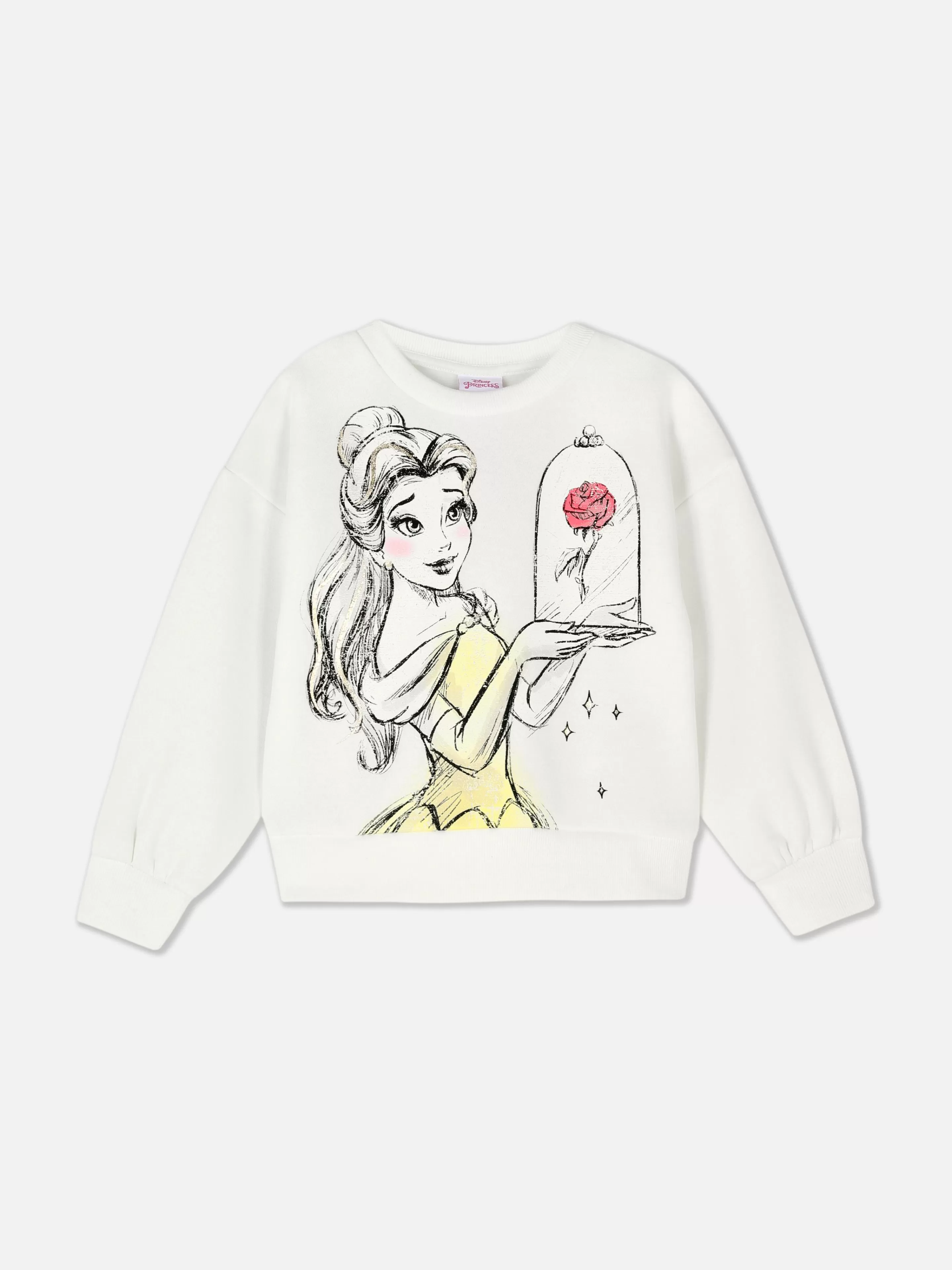 Niños Primark Sudaderas Con Y Sin Capucha | Sudadera Gráfica De La Bella Y La Bestia De Disney