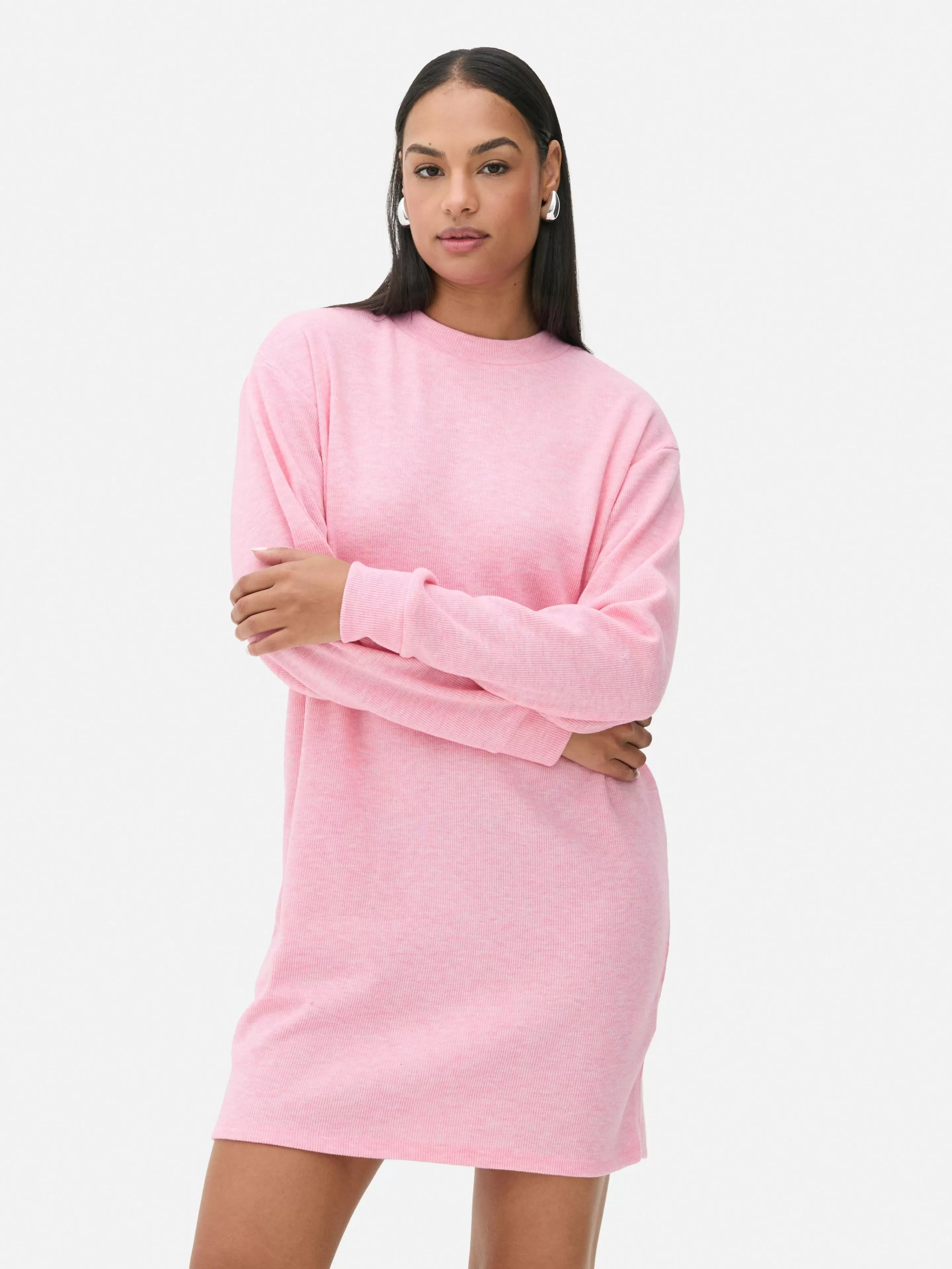 Mujer Primark Vestidos | Vestido Corto Tipo Jersey