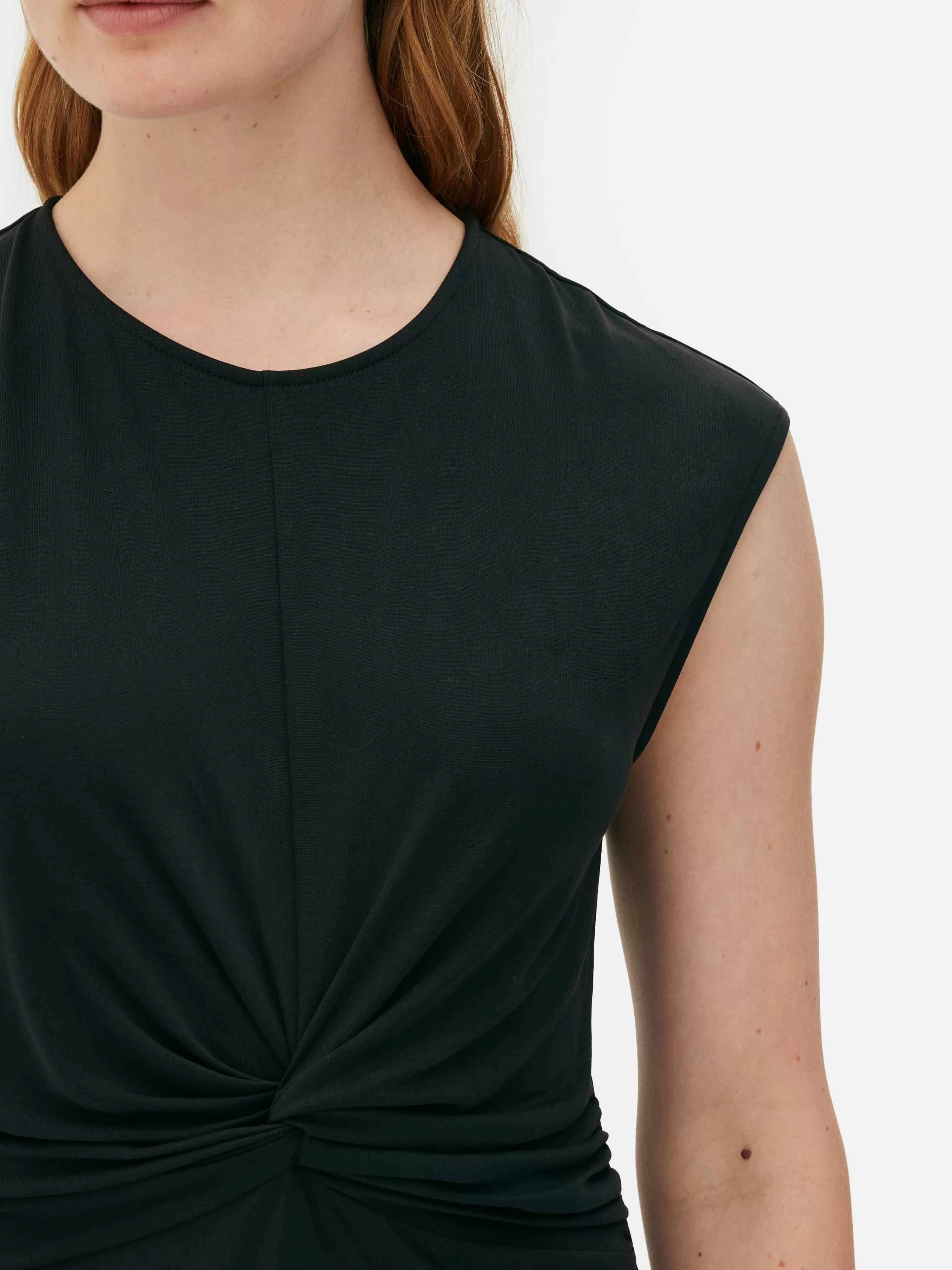 Mujer Primark Vestidos | Vestido De Punto Con Detalle Retorcido De The Edit