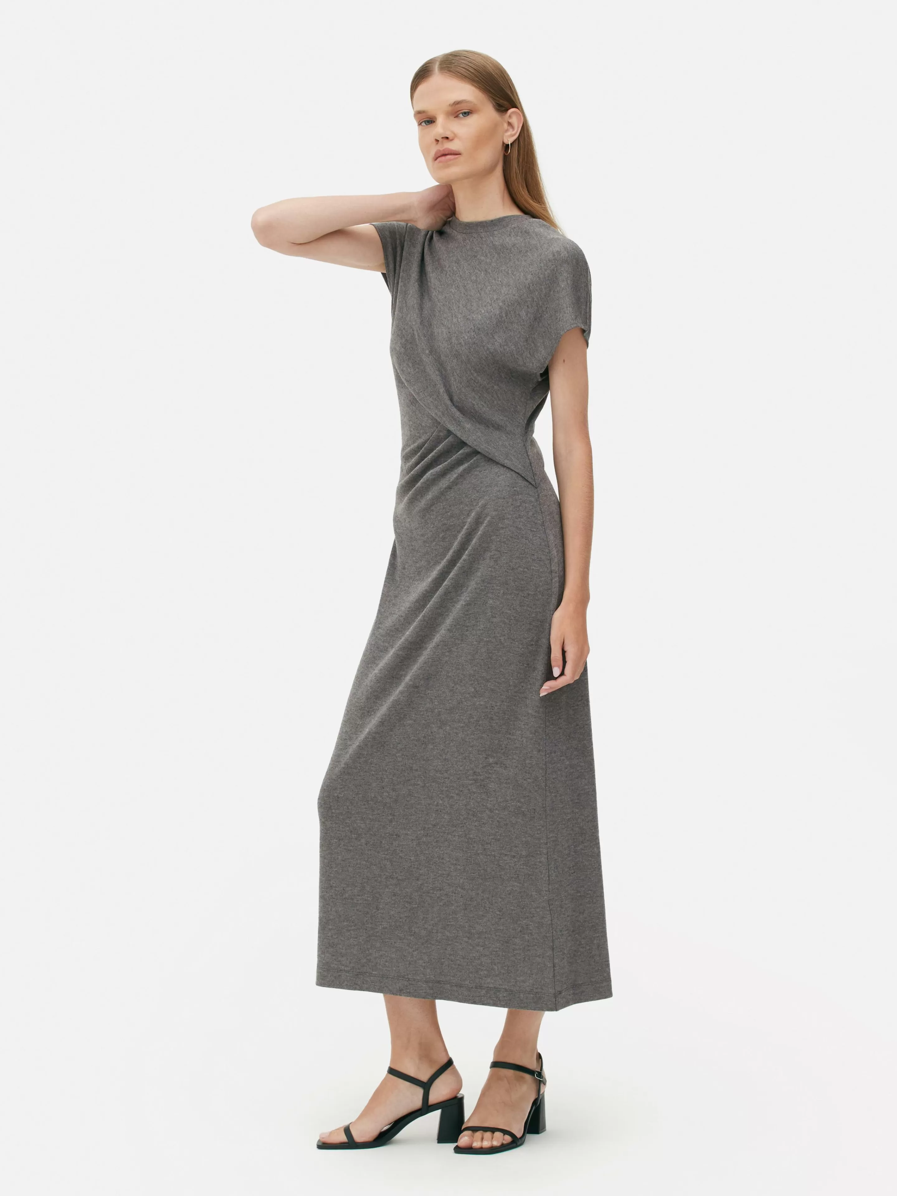 Mujer Primark Vestidos | Vestido De Punto Con Detalle Retorcido De The Edit