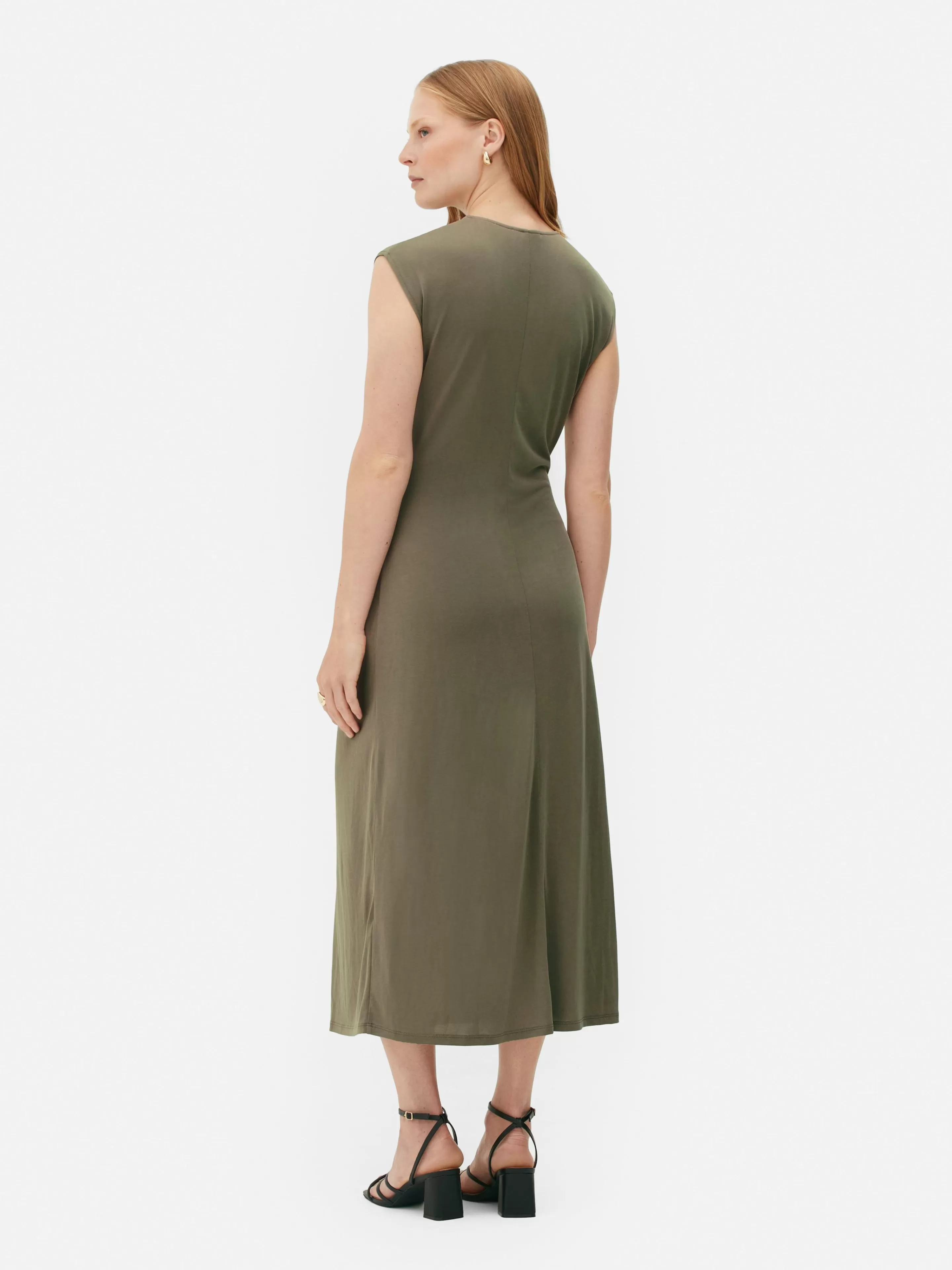 Mujer Primark Vestidos | Vestido De Punto Con Detalle Retorcido De The Edit