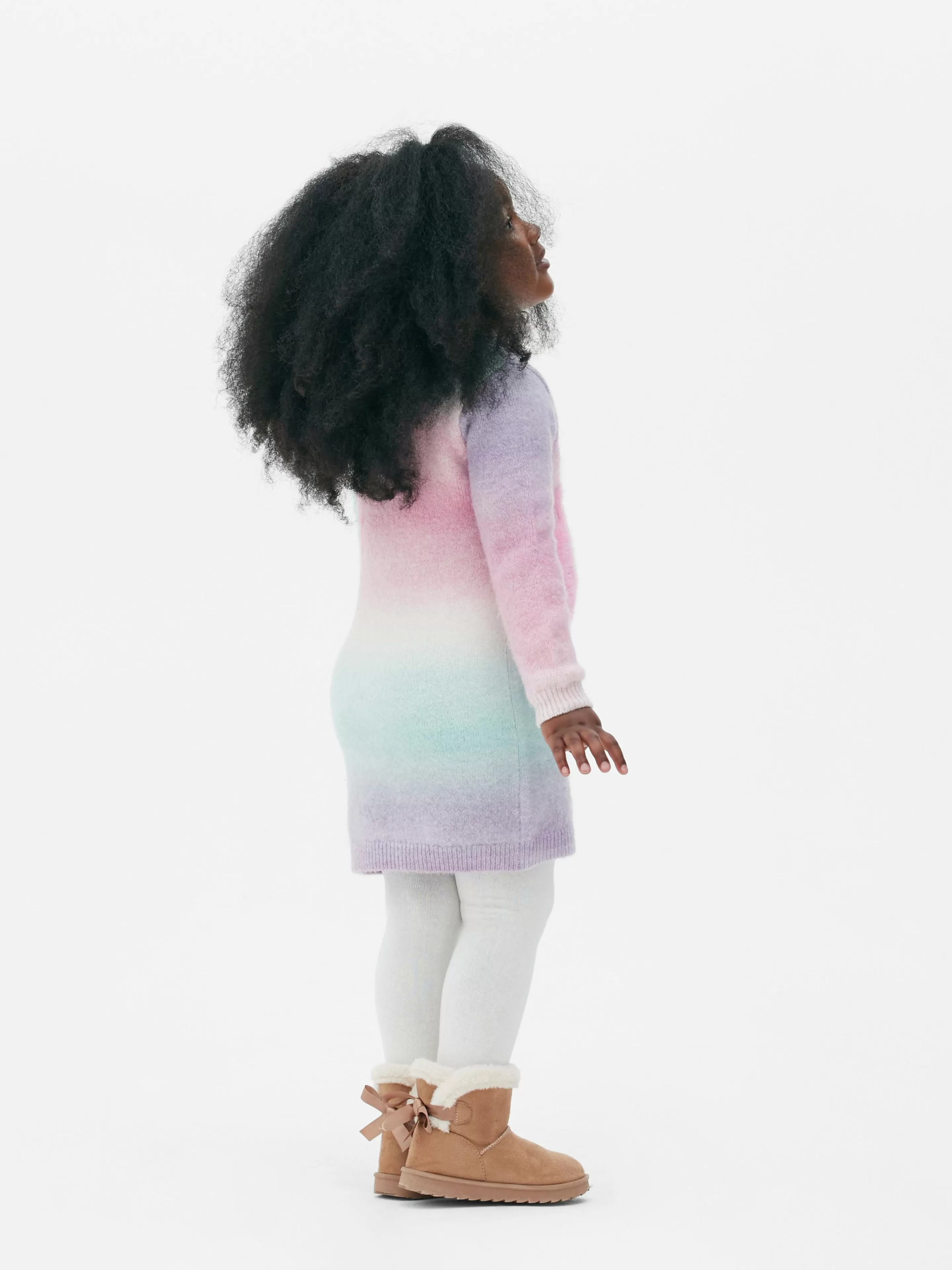 Niños Primark Vestidos | Vestido De Punto Con Unicornio Y Pantis A Juego