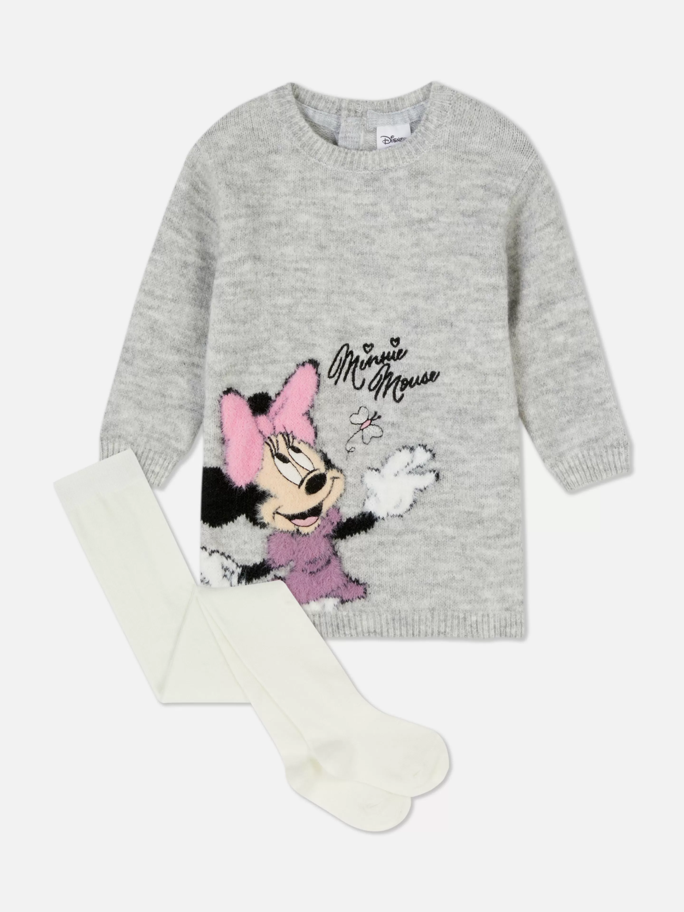Primark Vestidos Y Faldas | Vestido De Punto Y Medias De Minnie Mouse De Disney