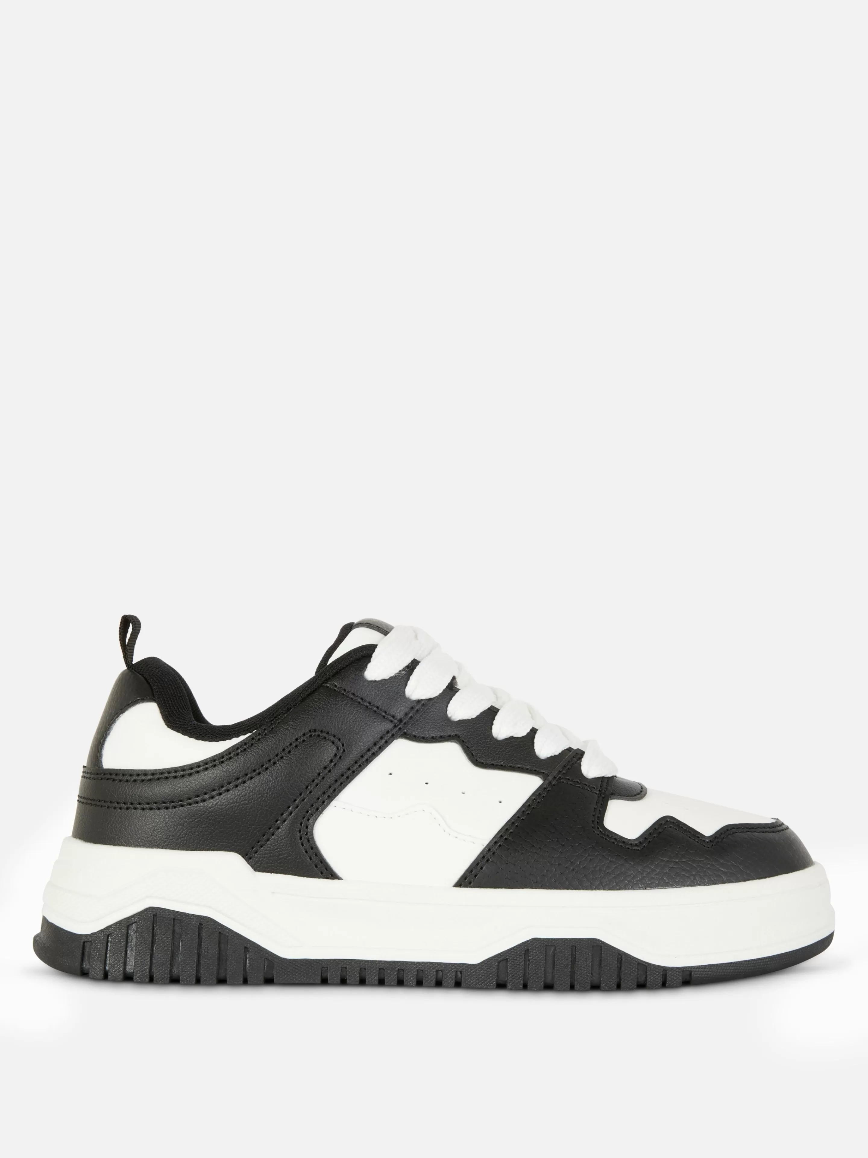 Mujer Primark Calzado Deportivo | Zapatillas Con Cordones Y Paneles En Contraste